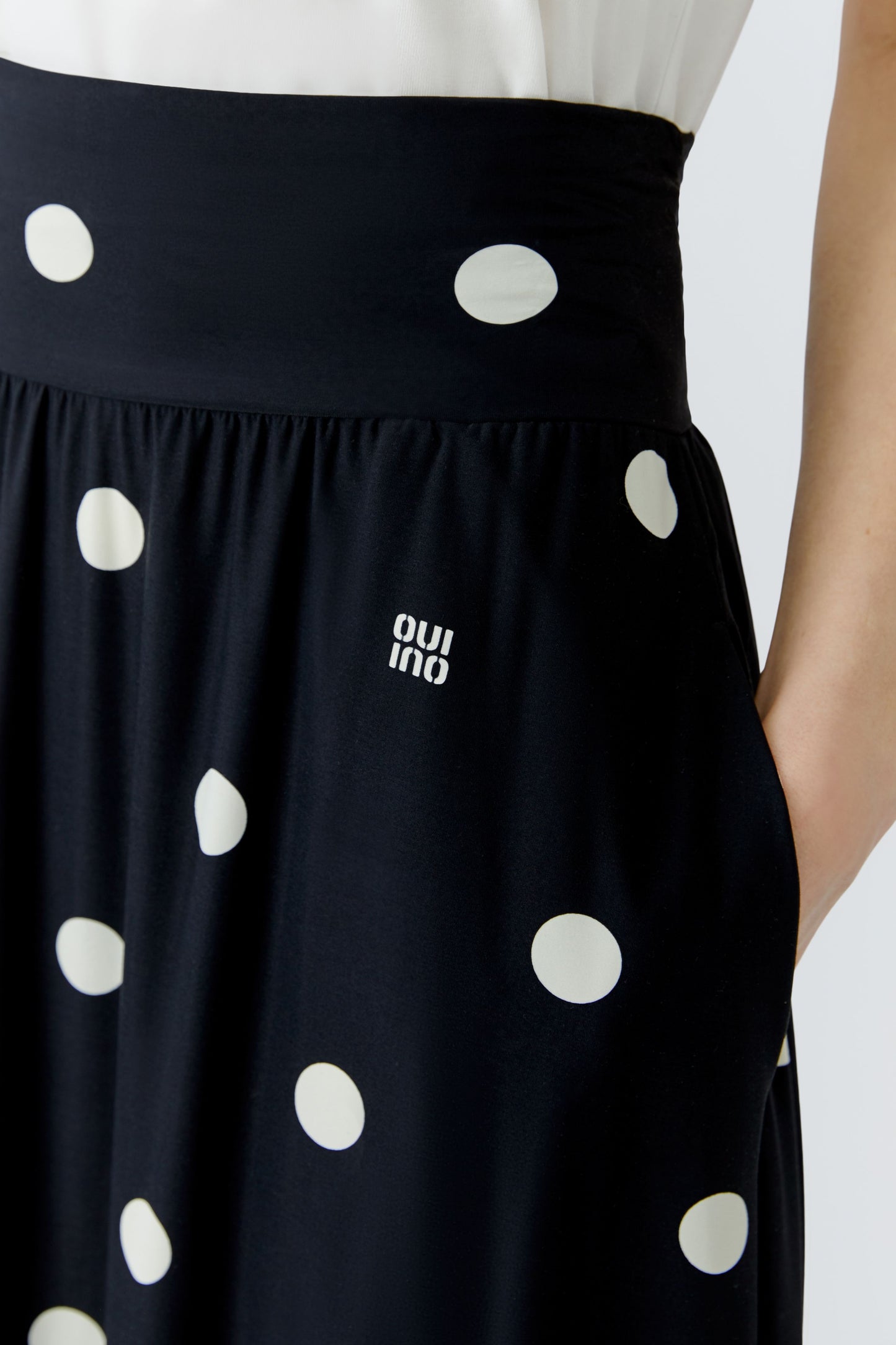 Oui Spot Full Skirt 98680