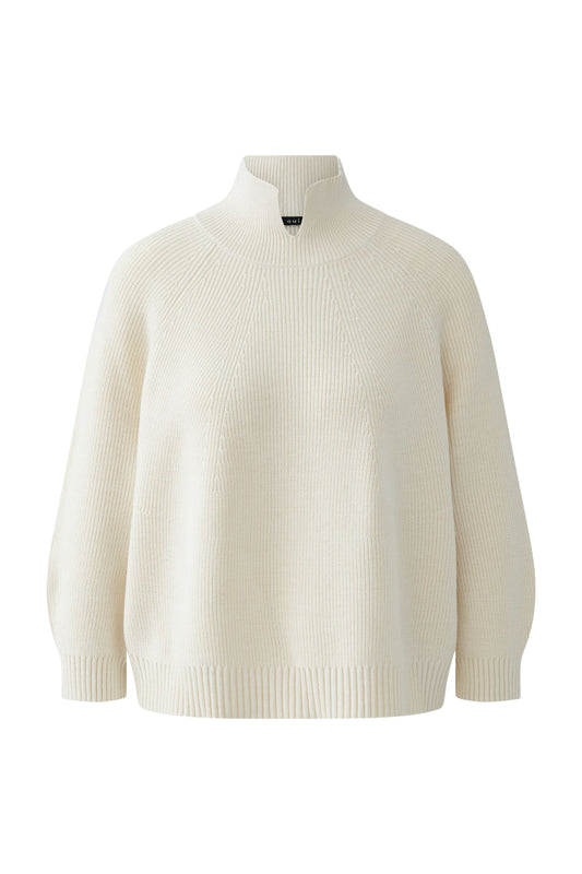 Oui Off White Sweater 86101