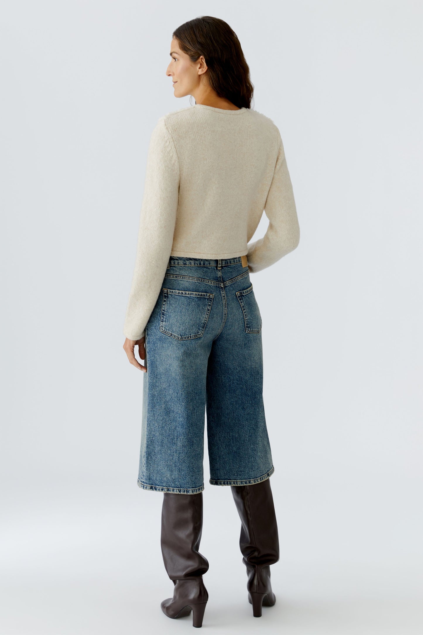 Oui Teddy Front Cardigan 86062