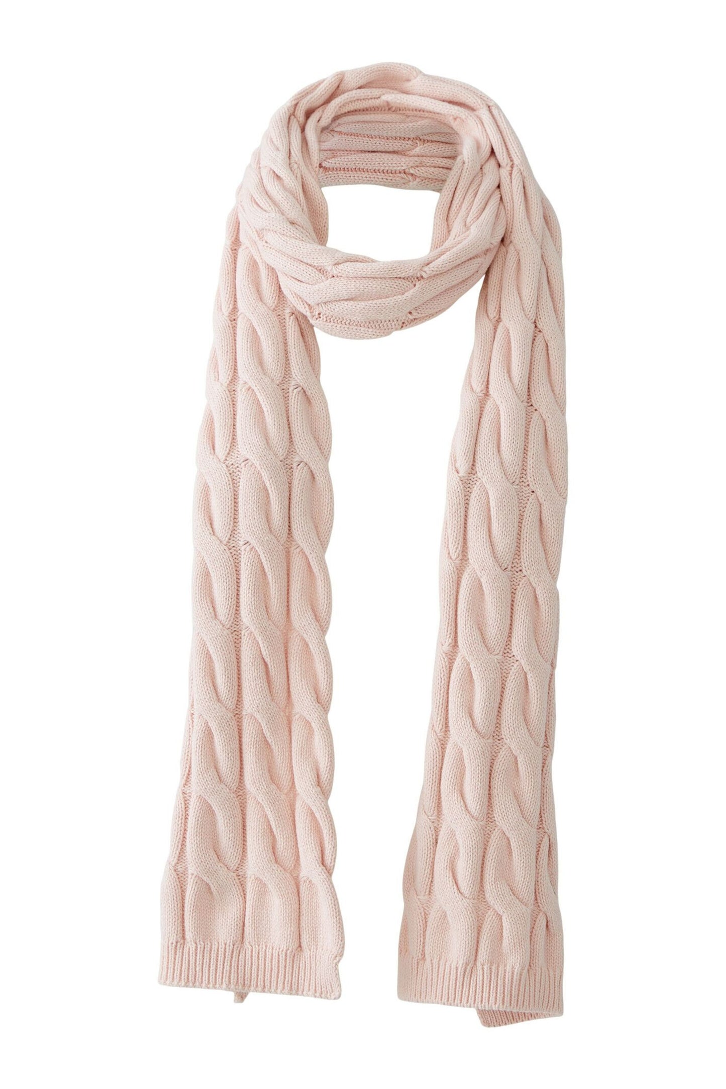 Oui Pale Pink Scarf 95589