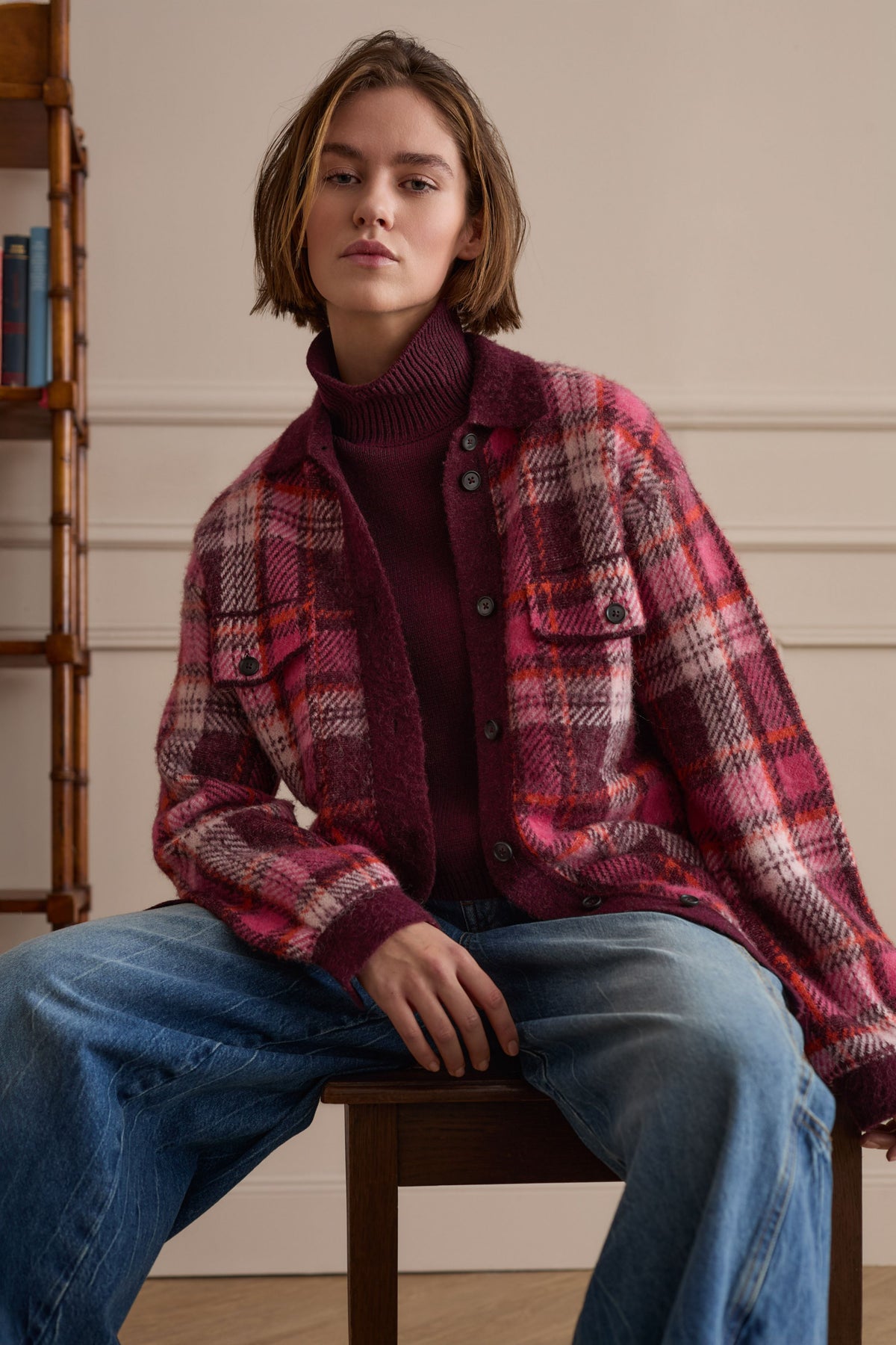 Oui Berry Sweater 99806