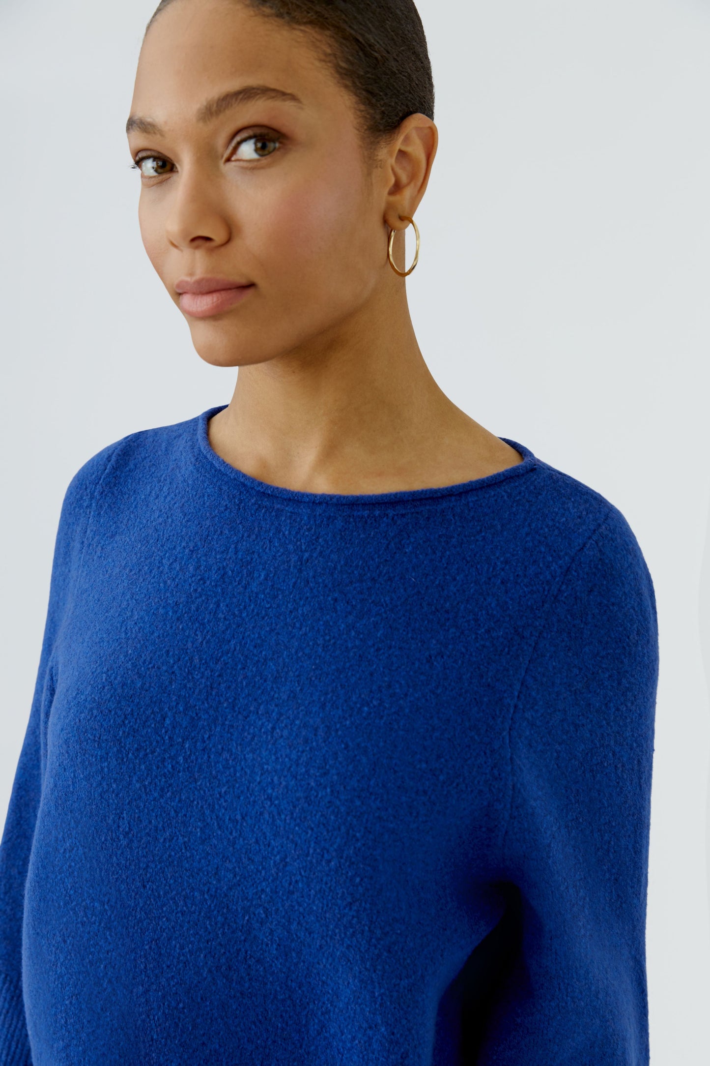 Oui Blue Sweater 97968