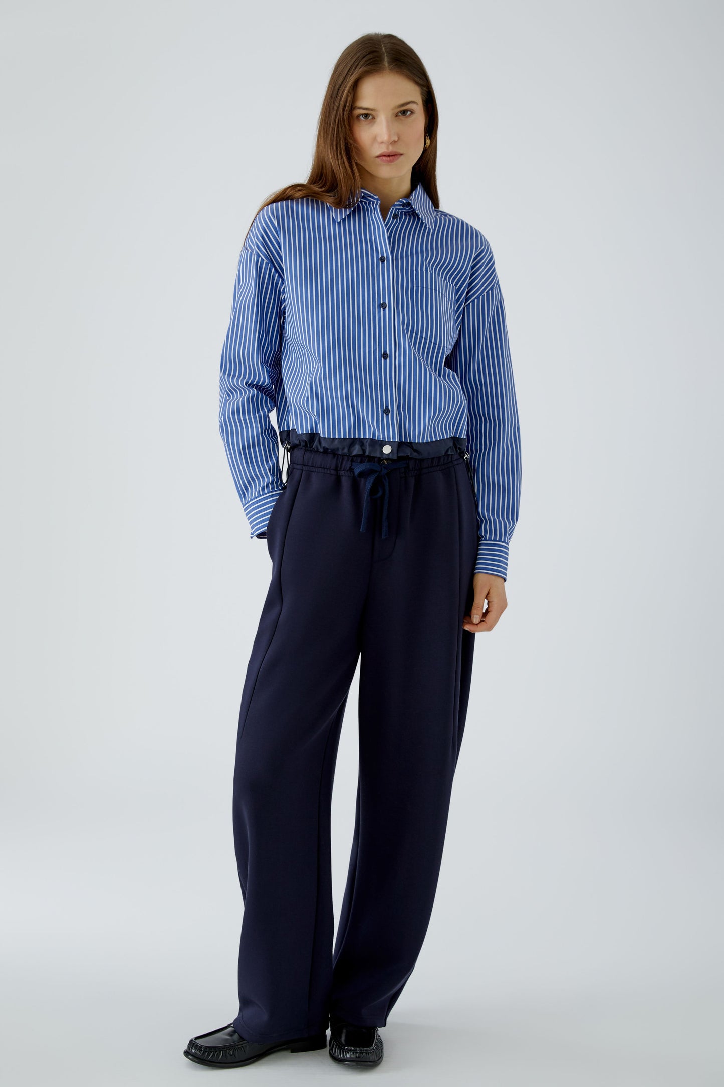 Oui Navy Scuba Trousers 99025