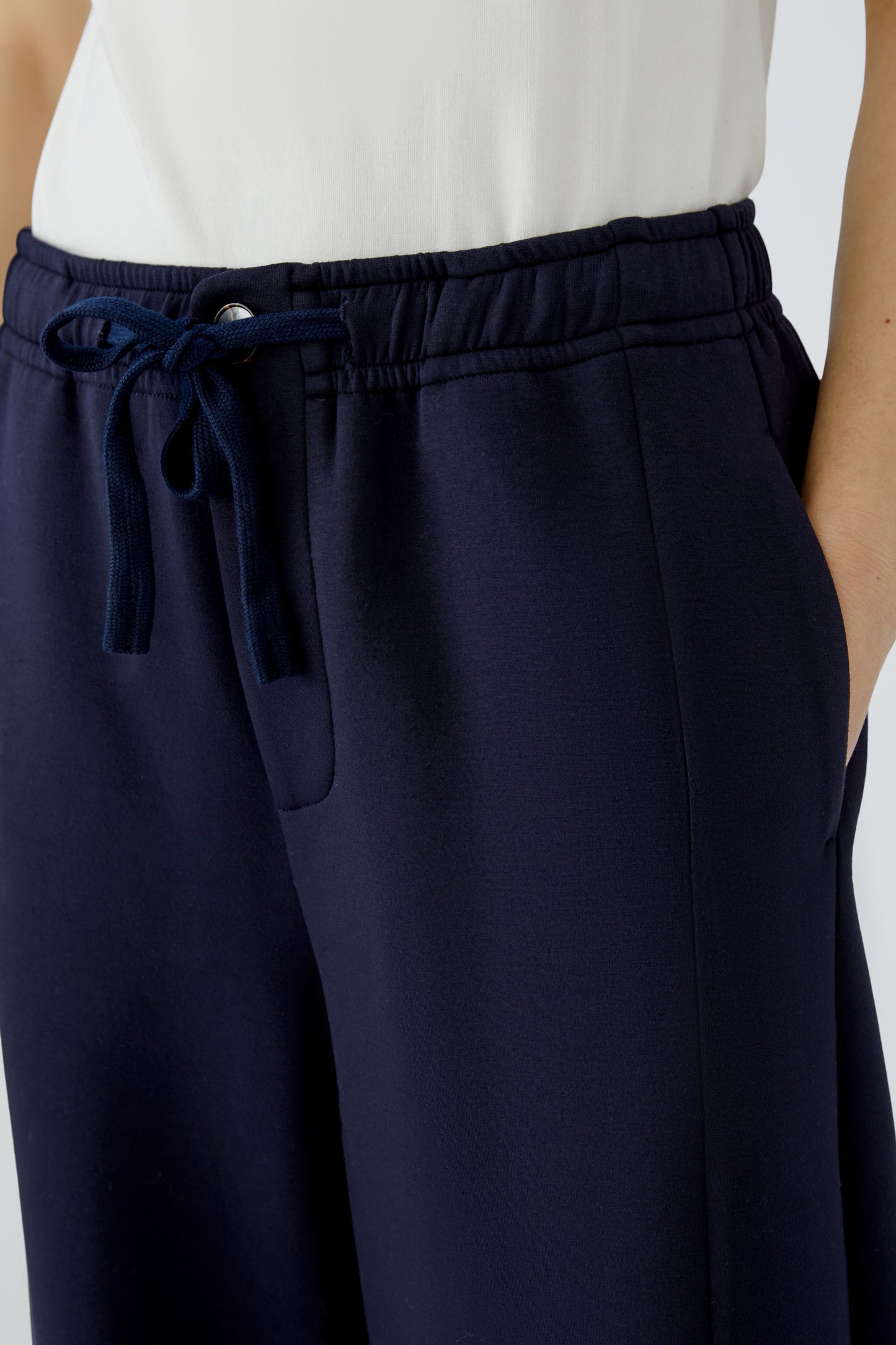Oui Navy Scuba Trousers 99025