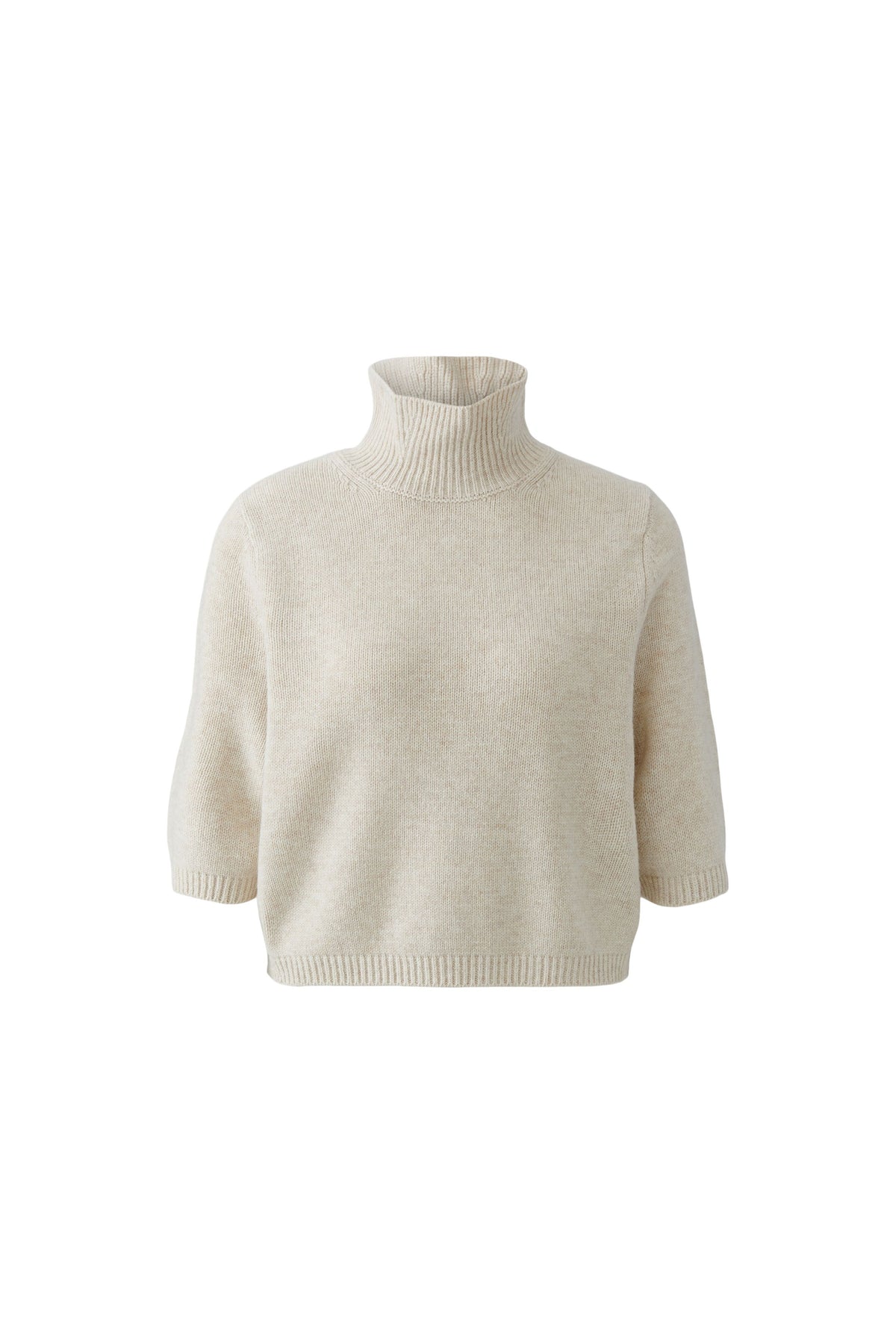 Oui Light Beige Sweater 99806