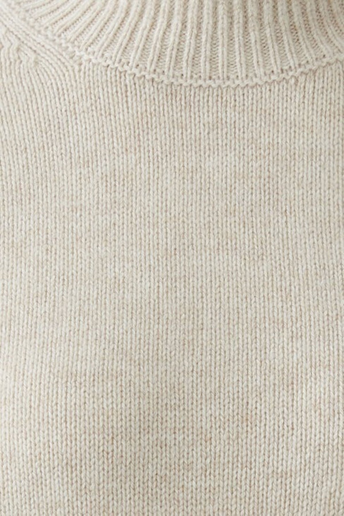 Oui Light Beige Sweater 99806