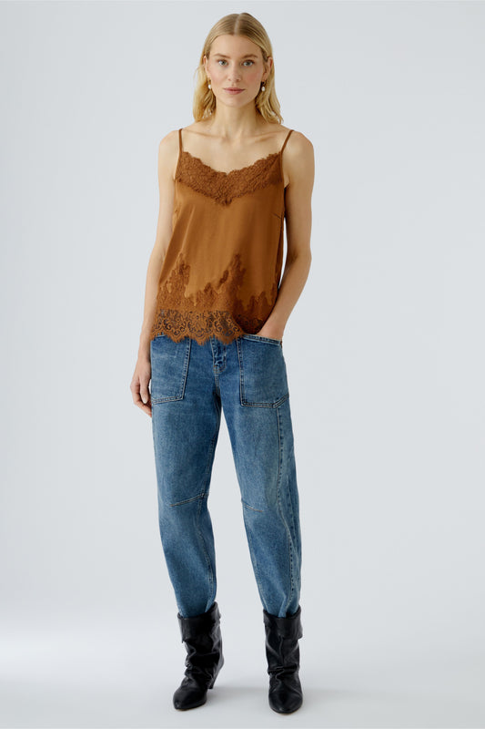 Oui Chestnut Camisole 94325