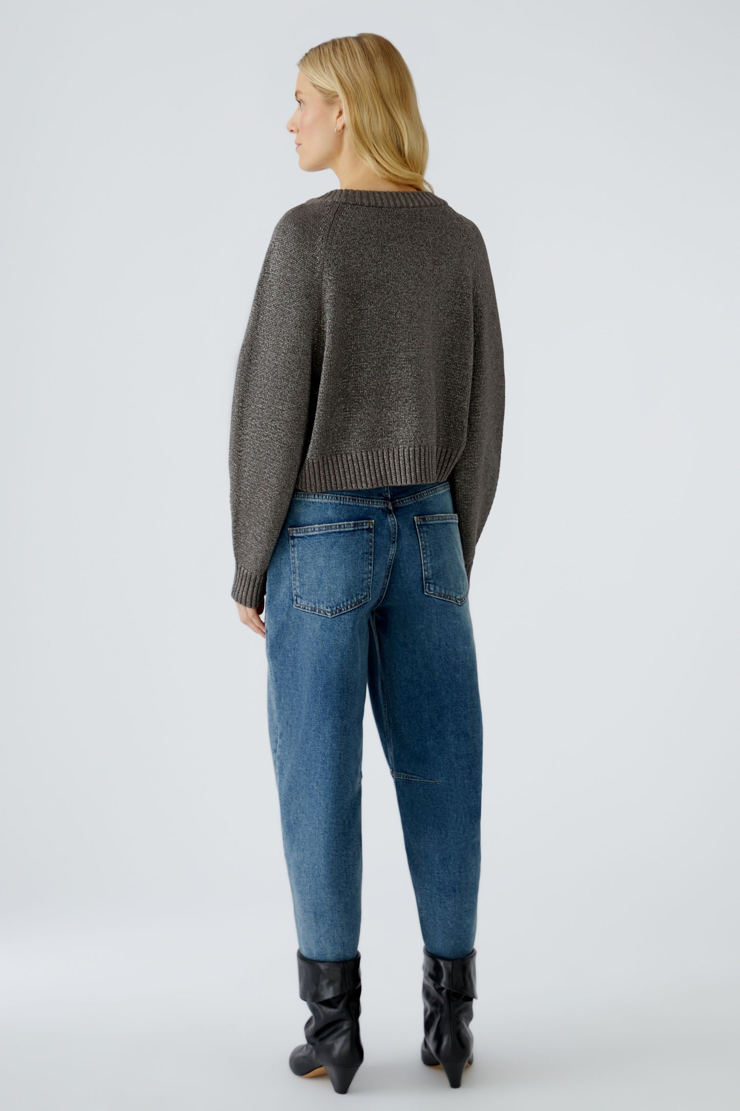Oui Metallic Sweater 94298