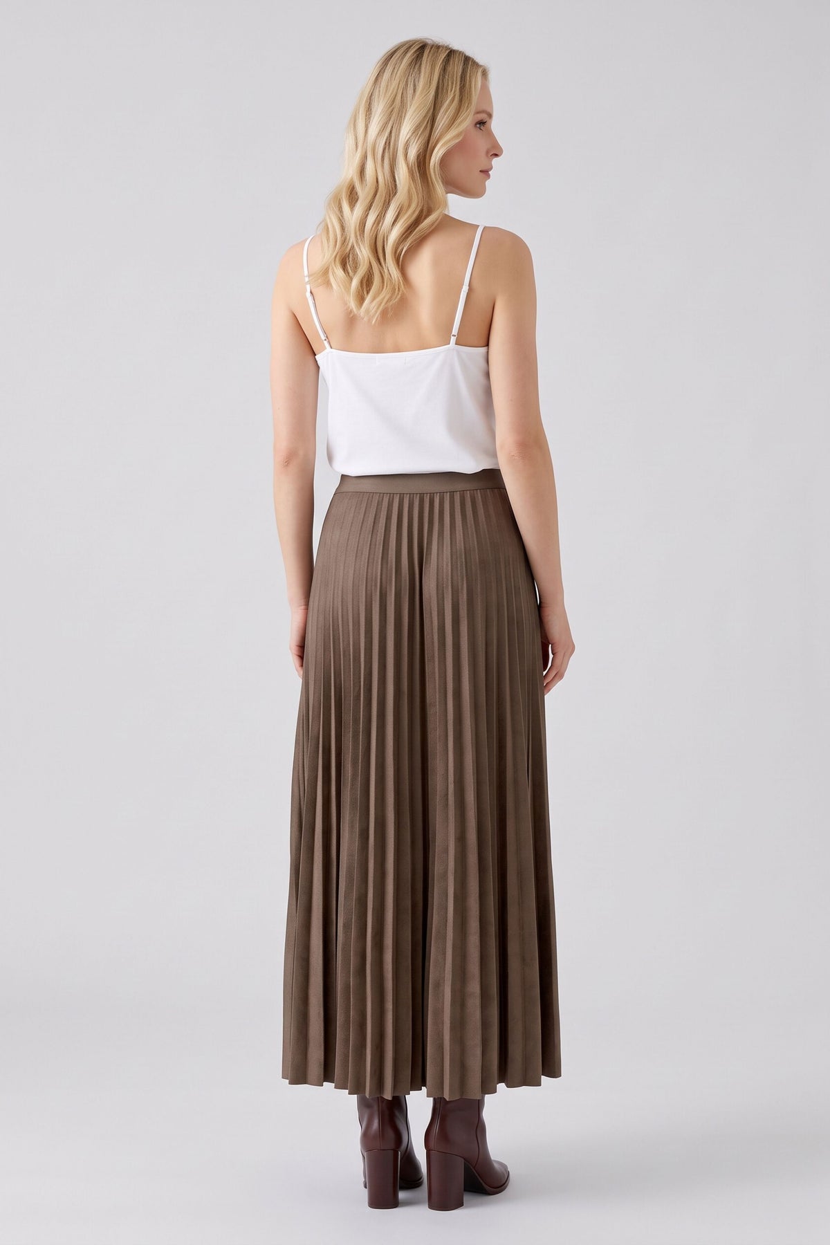 Oui Faux Suede Skirt 99943