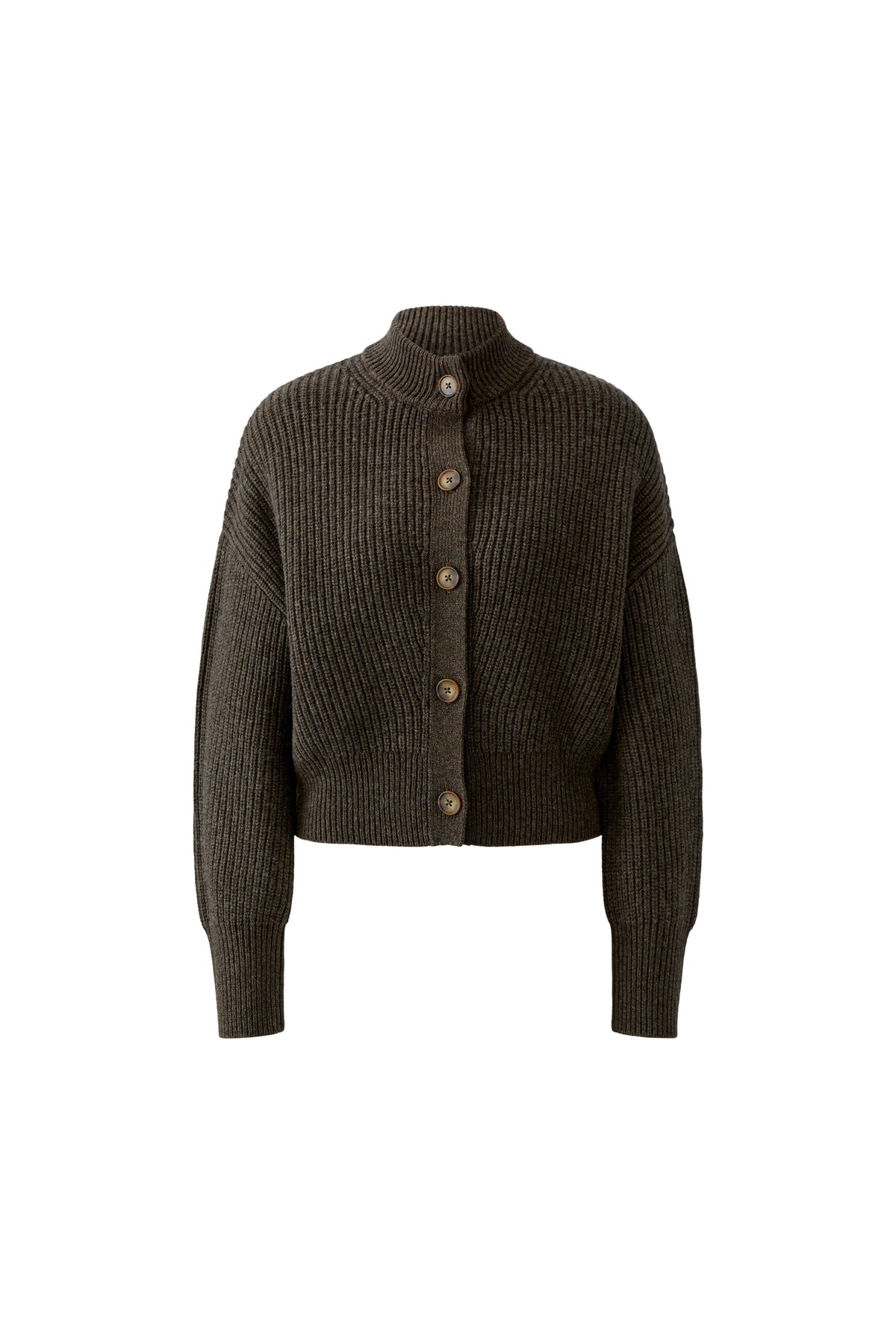 Oui Brown Cardigan 99001