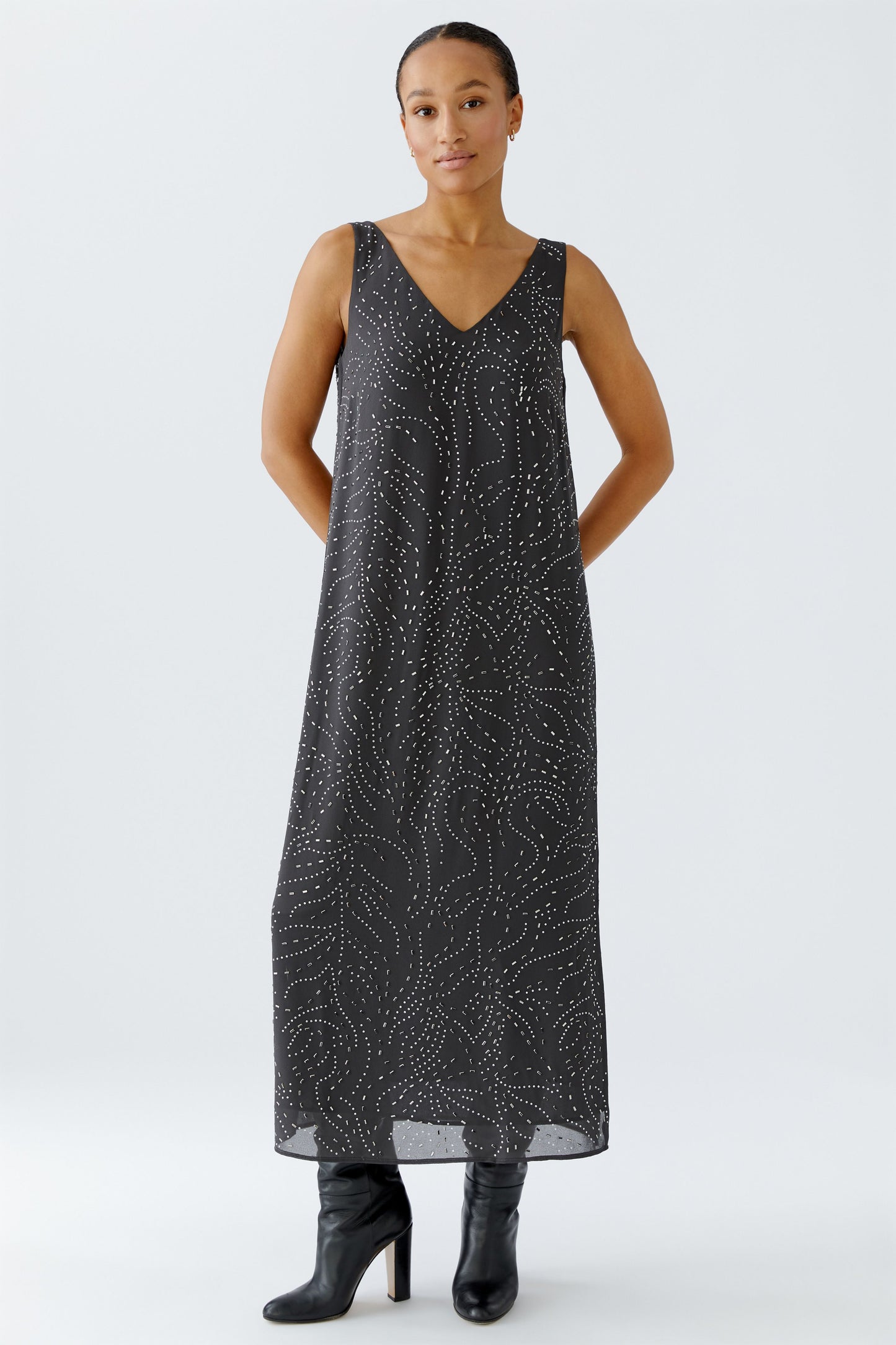 Oui Beaded Dress 94506