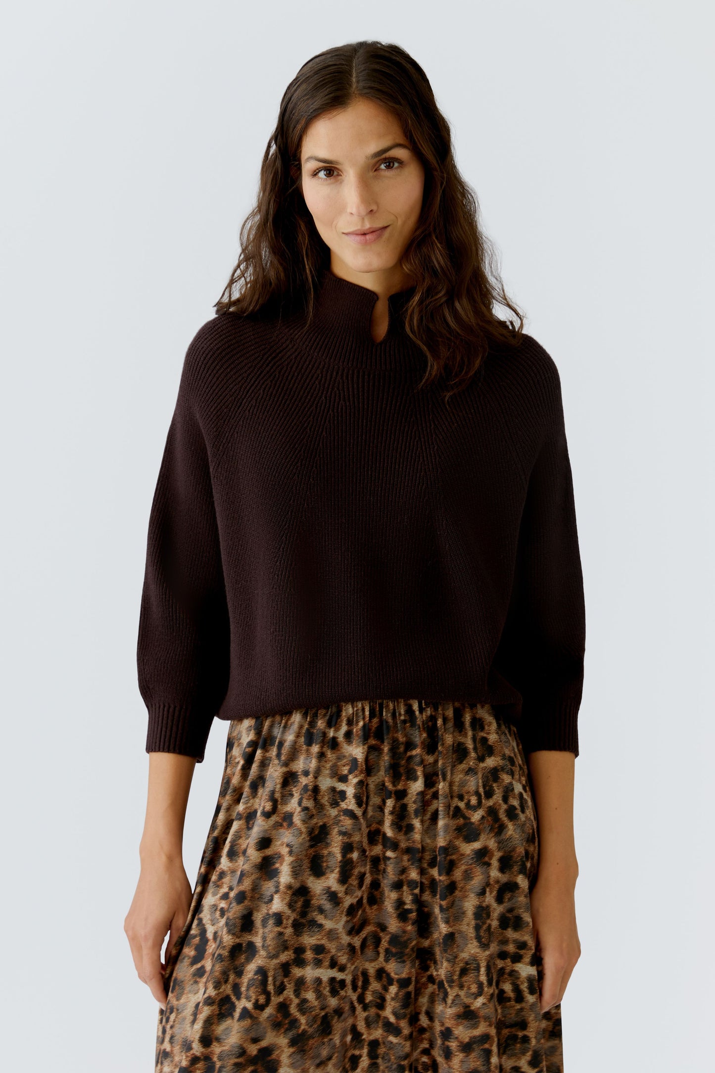 Oui Chocolate Sweater 86101