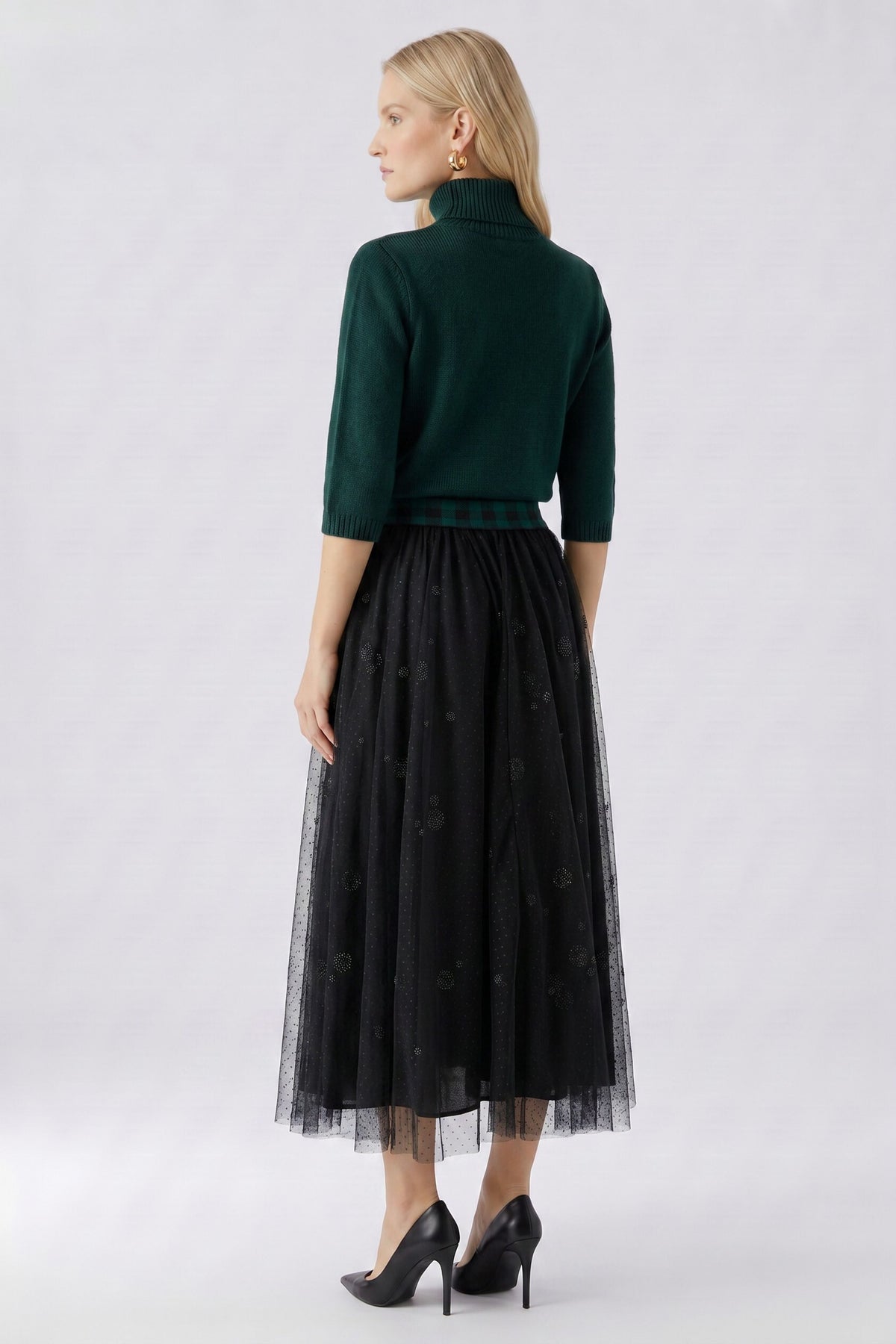 Oui Tulle Skirt 99957