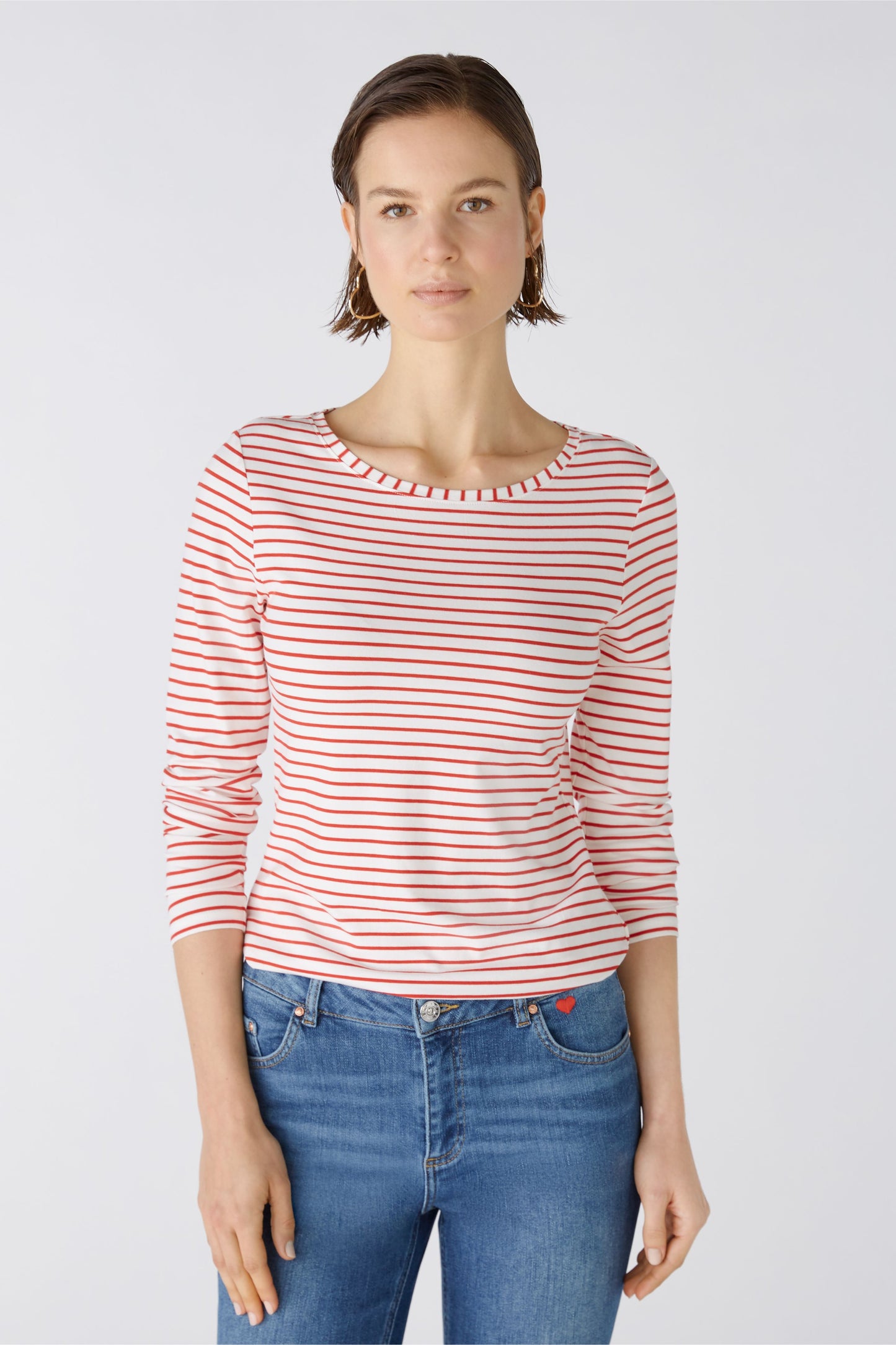 Oui Stripe T-shirt 88220