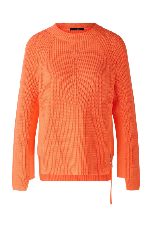 Oui Orange Sweater