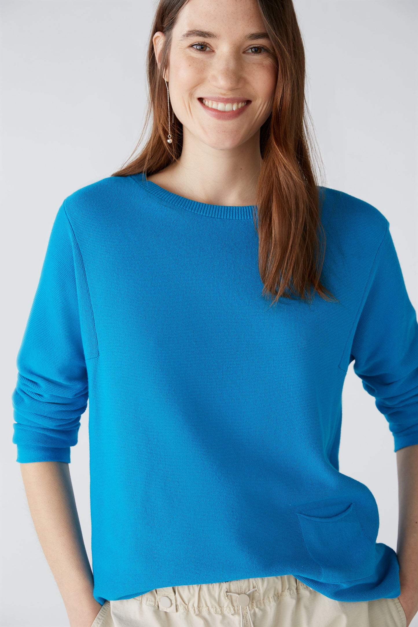 Oui Turquoise Sweater