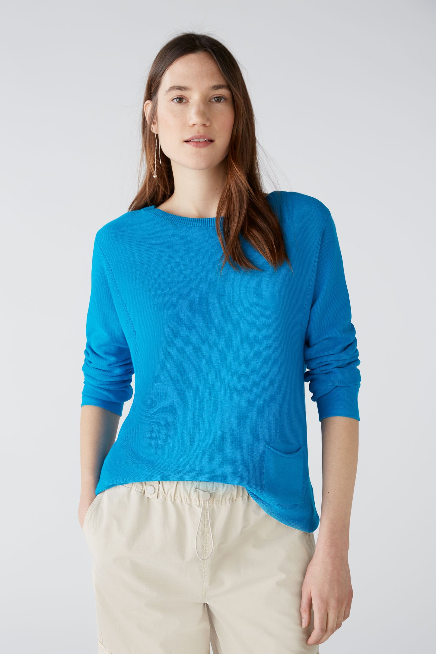 Oui Turquoise Sweater