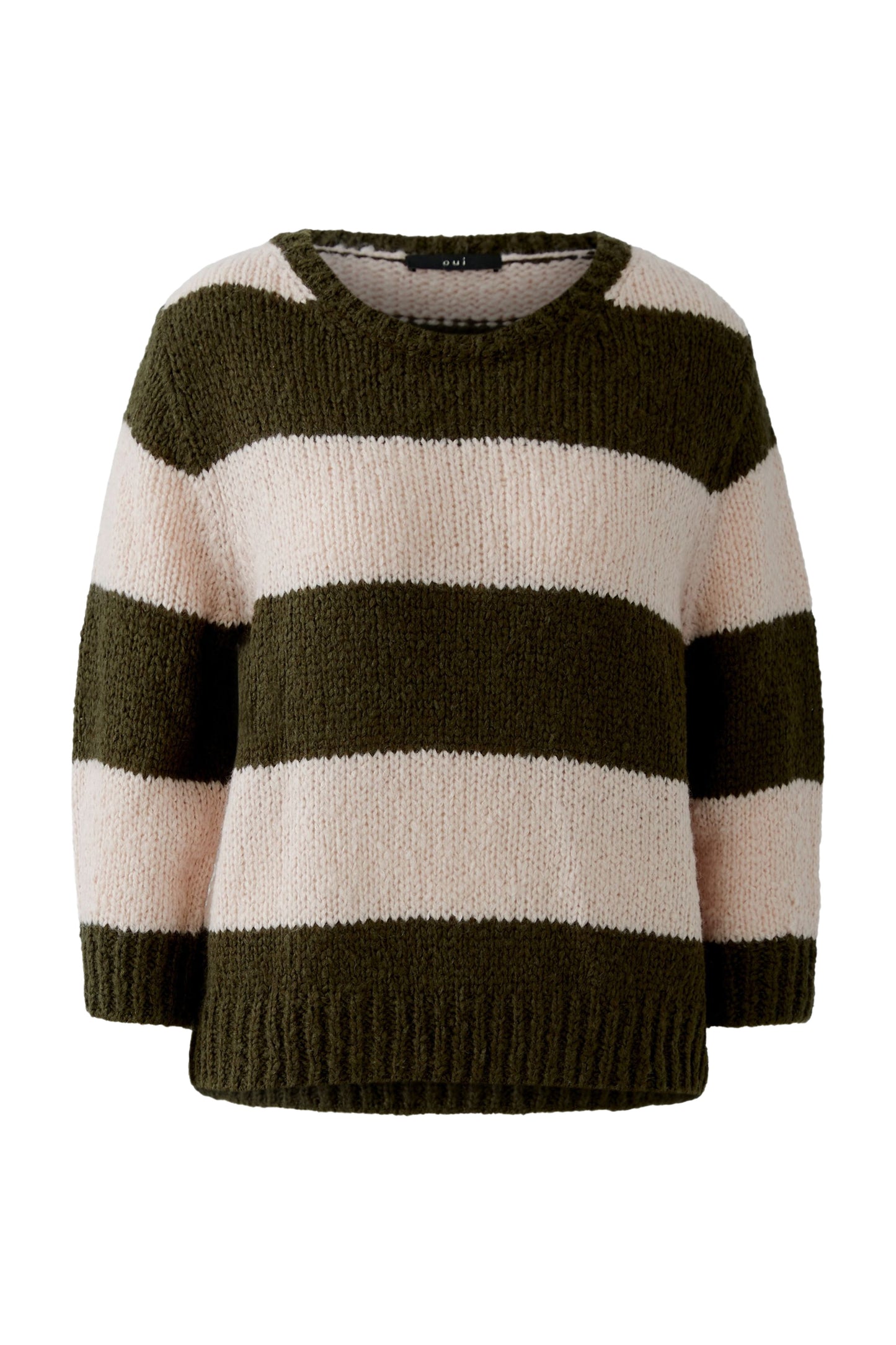 Oui Wide Stripe Sweater 94307