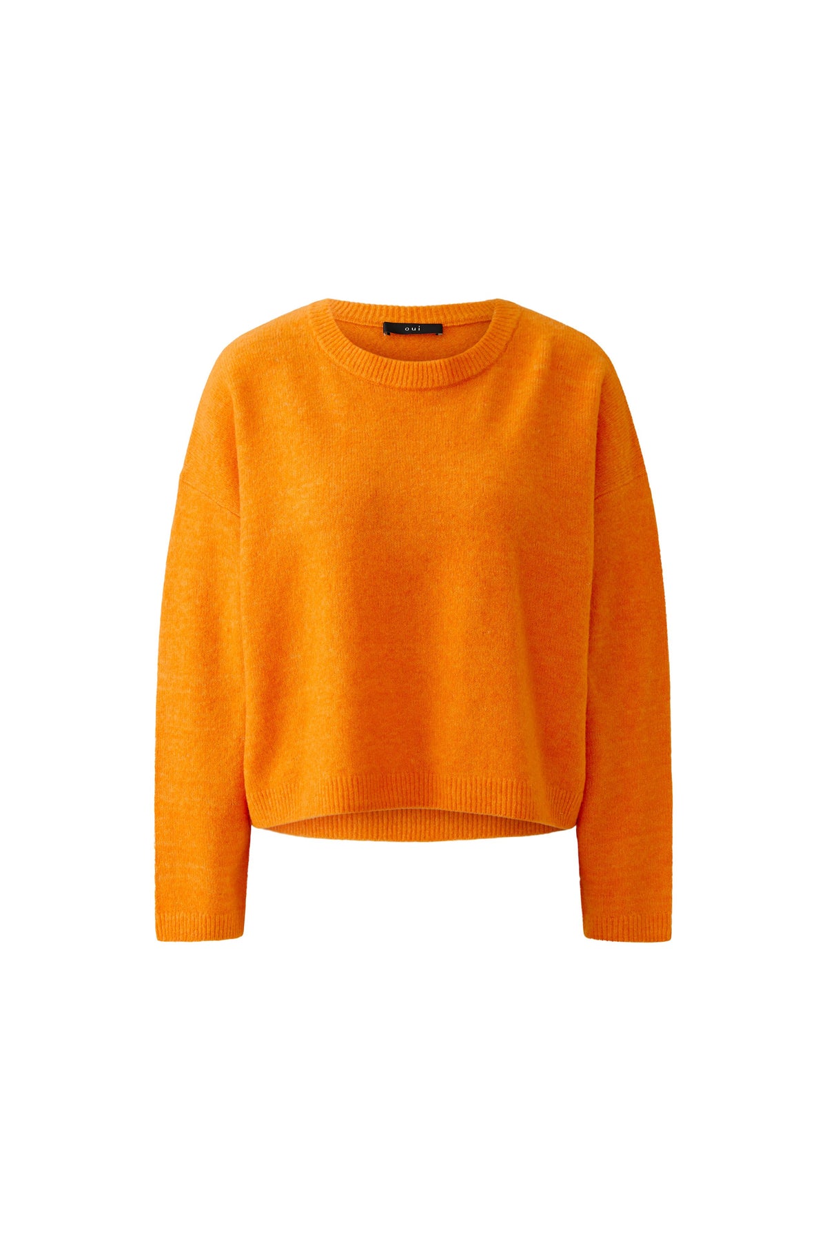 Oui Orange Sweater 97976