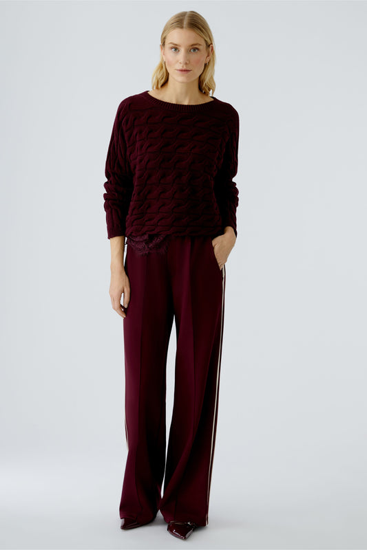 Oui Cable Sweater 94609