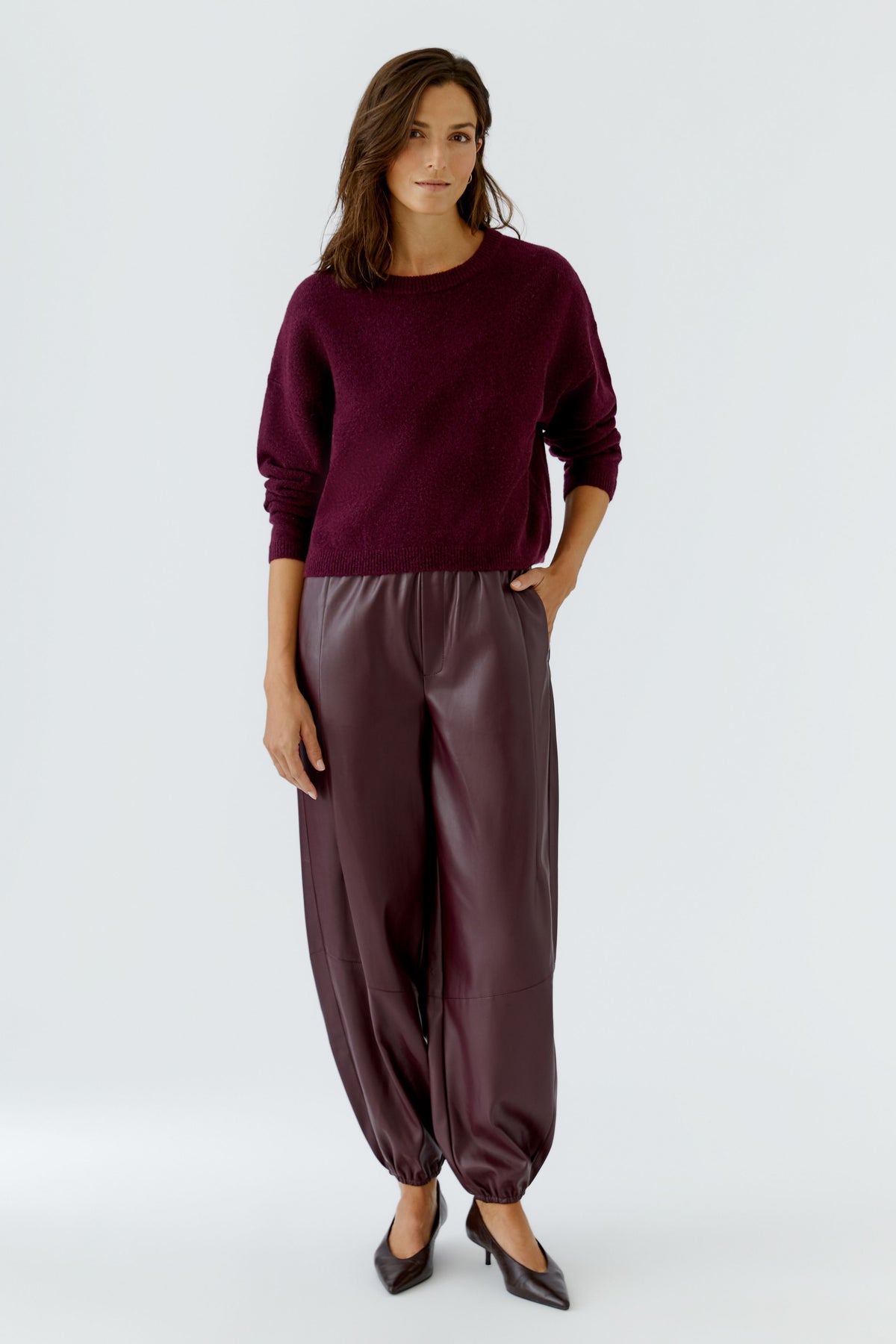 Oui Berry Sweater 97976
