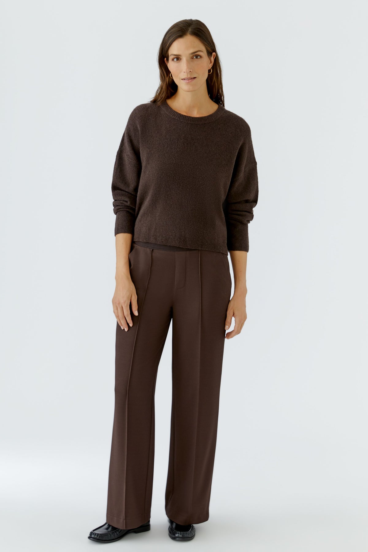 Oui Chocolate Sweater 97976