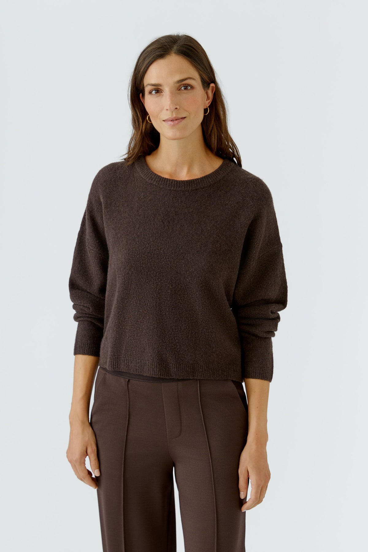 Oui Chocolate Sweater 97976
