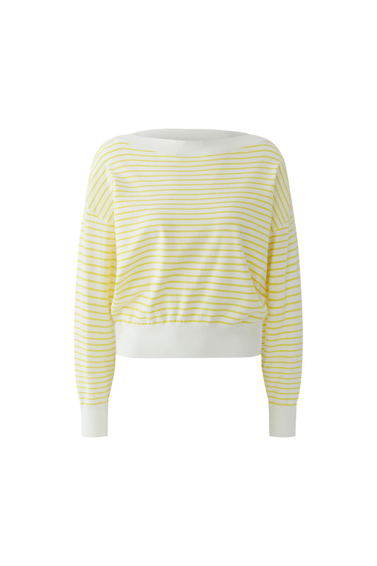 Oui Stripe Sweater 97253