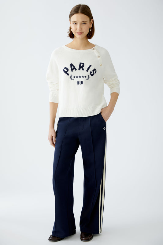 Oui Paris Front Sweater 91950