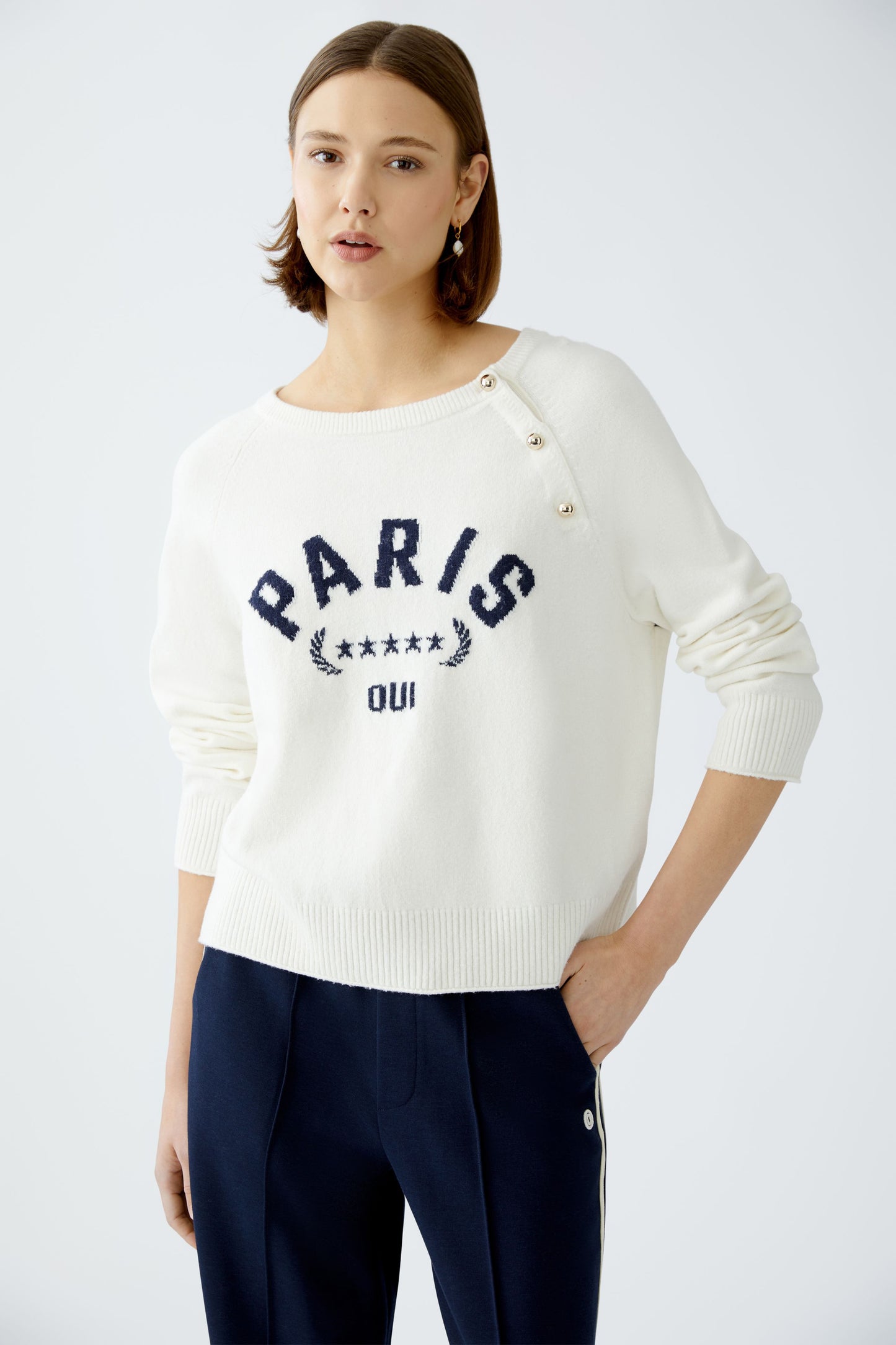Oui Paris Front Sweater 91950
