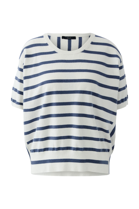 Oui Stripe Sweater 96749