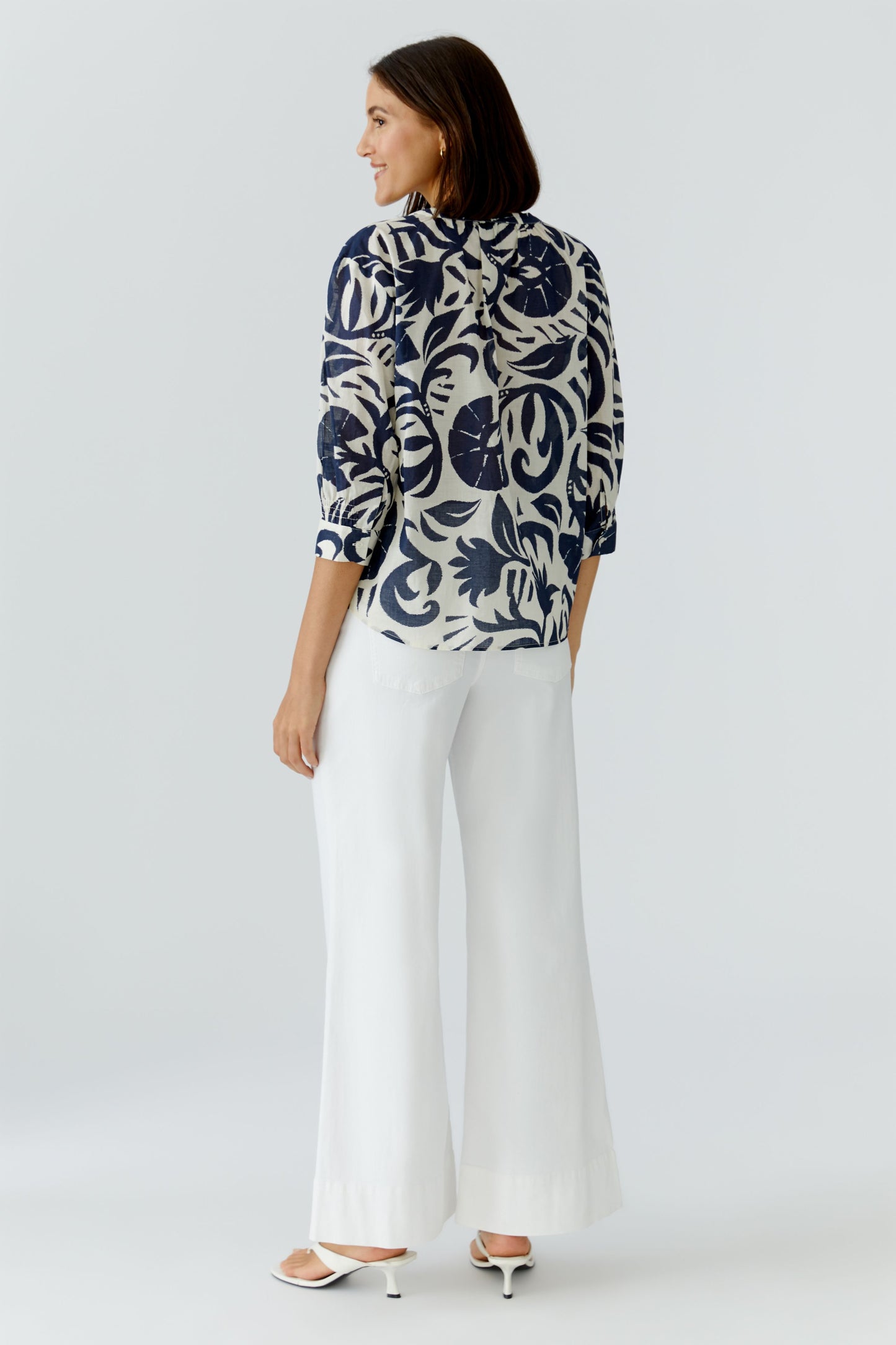 Oui Bold Print Blouse 97471
