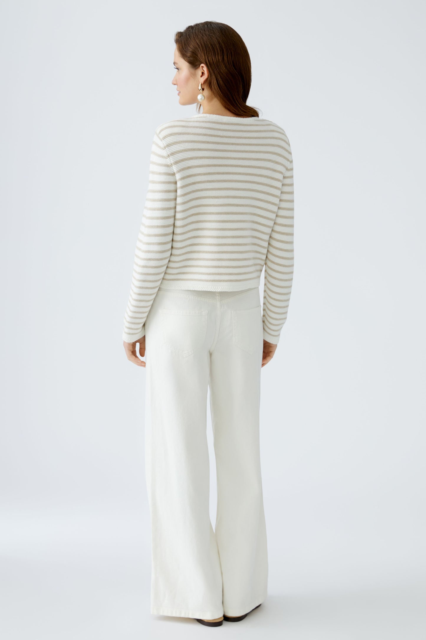 Oui Stripe Cardi Jacket 91966