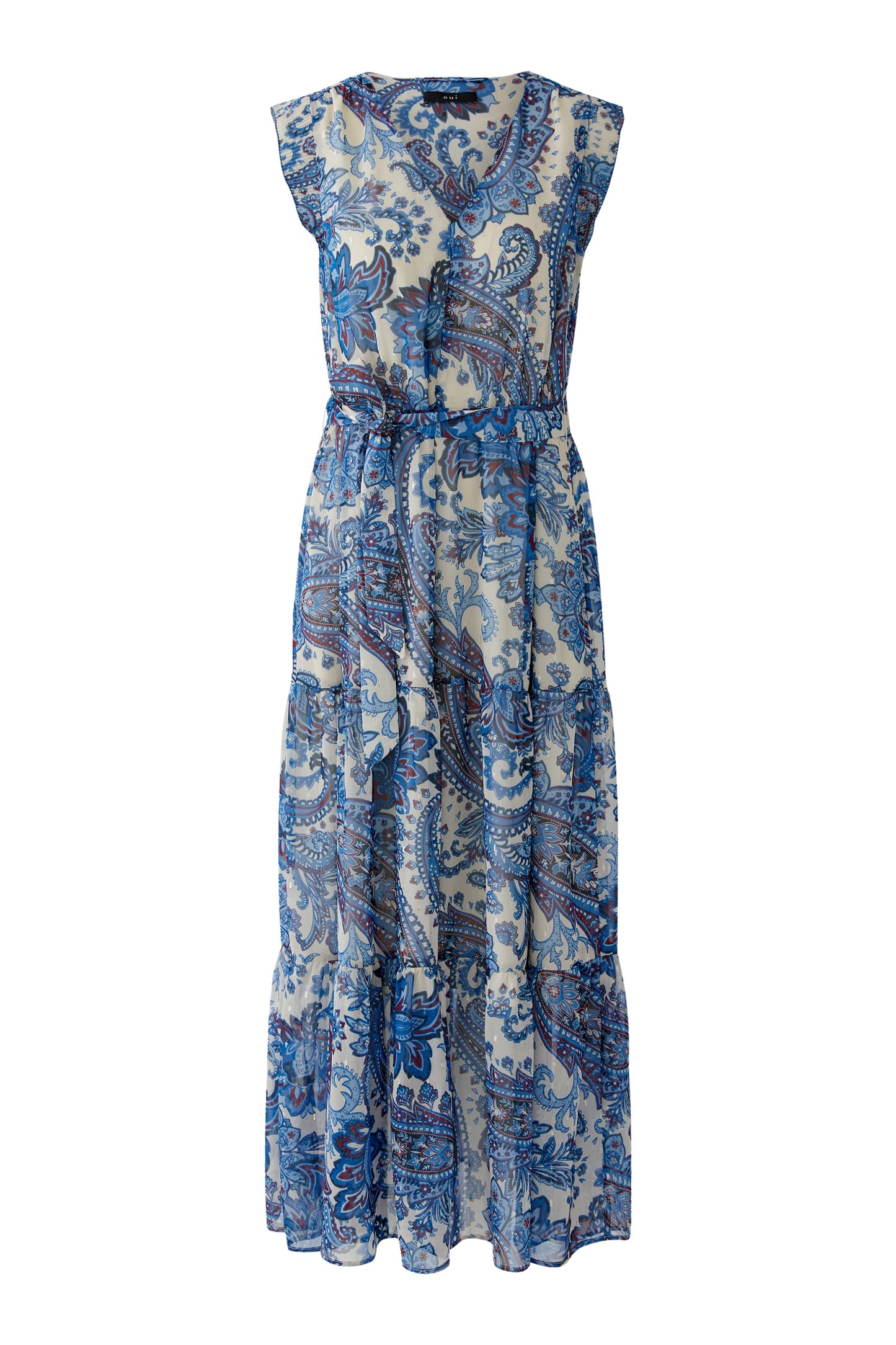 Oui Paisley Print Dress 96366