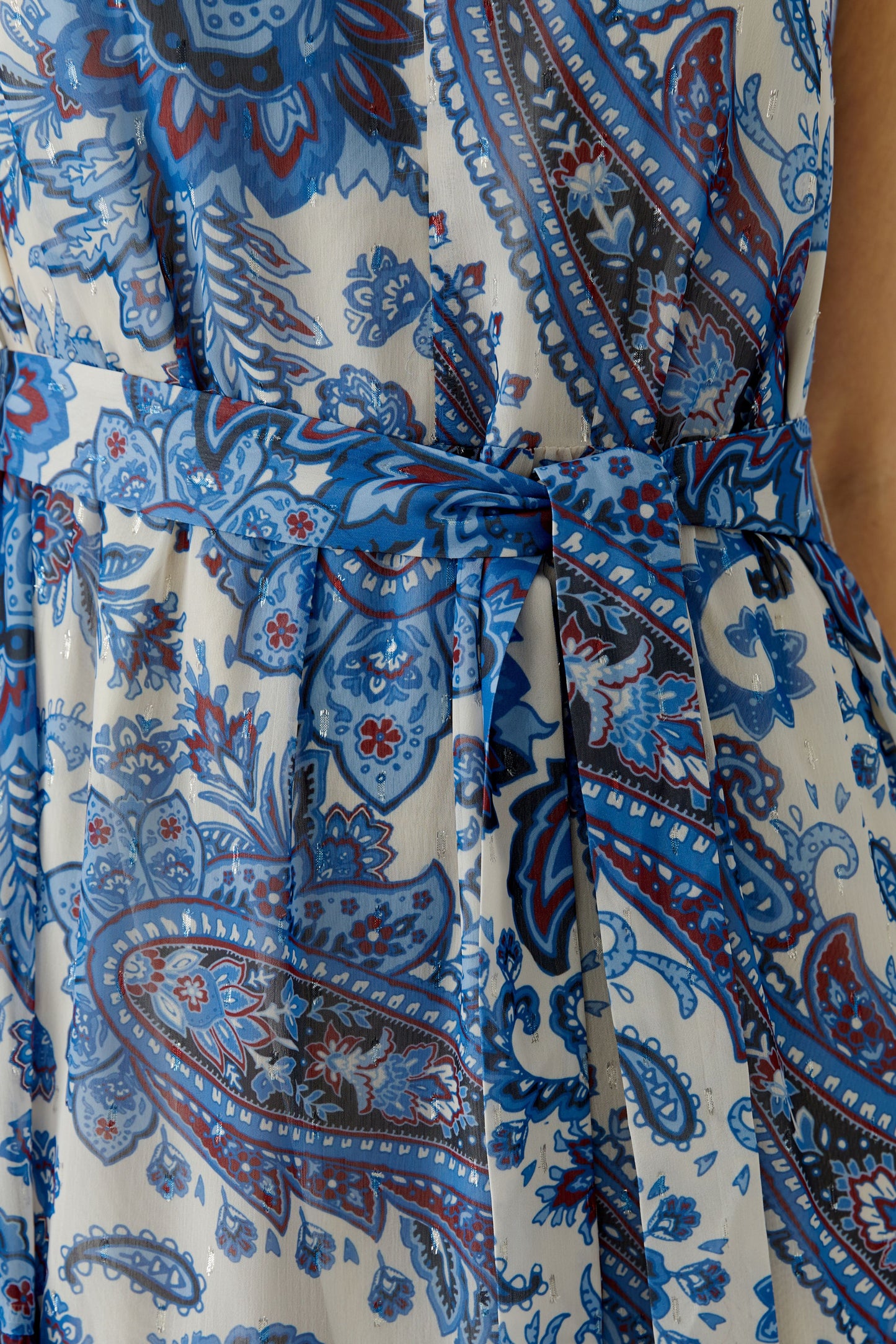 Oui Paisley Print Dress 96366