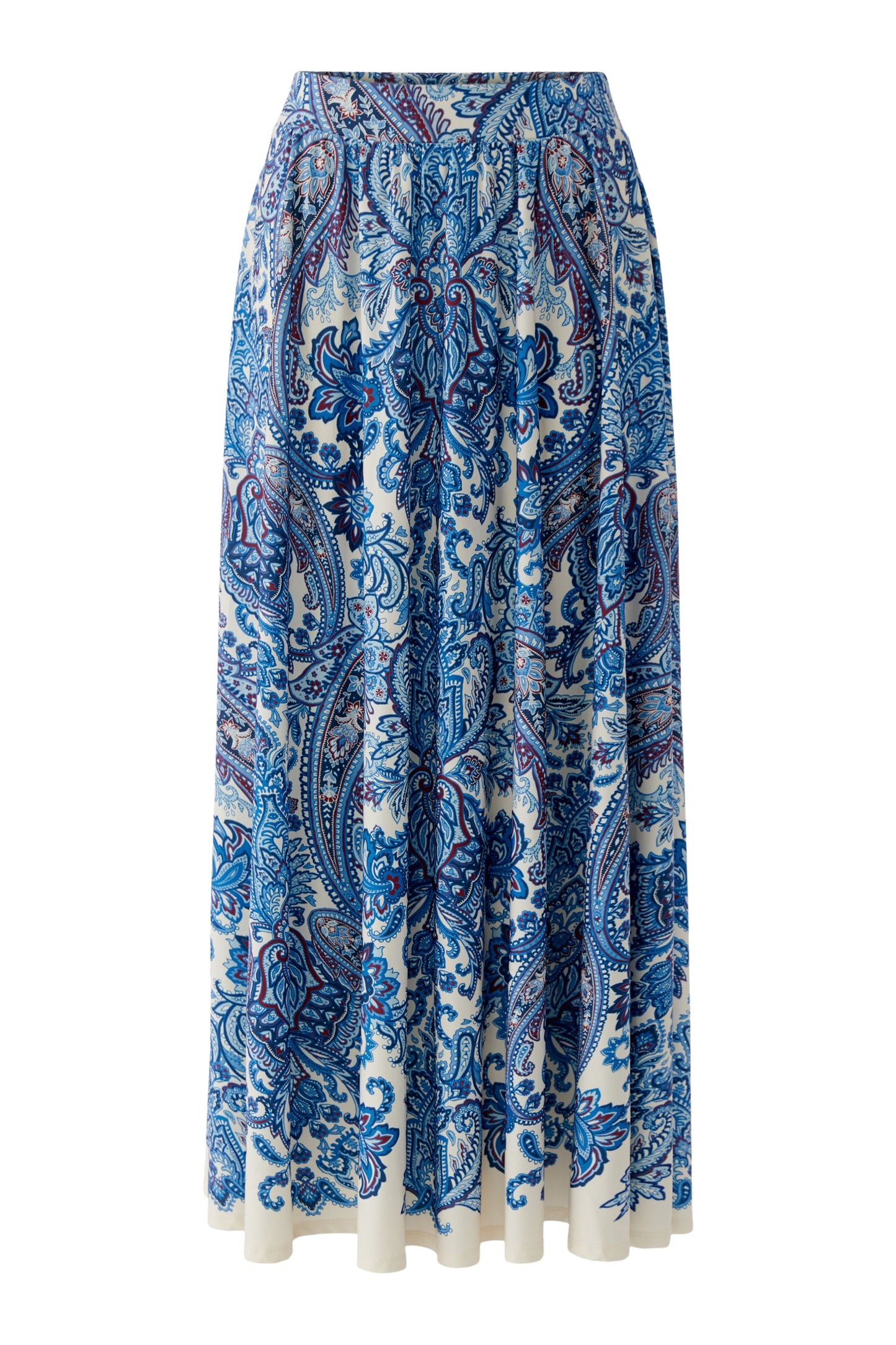 Oui Paisley Print Skirt 96390