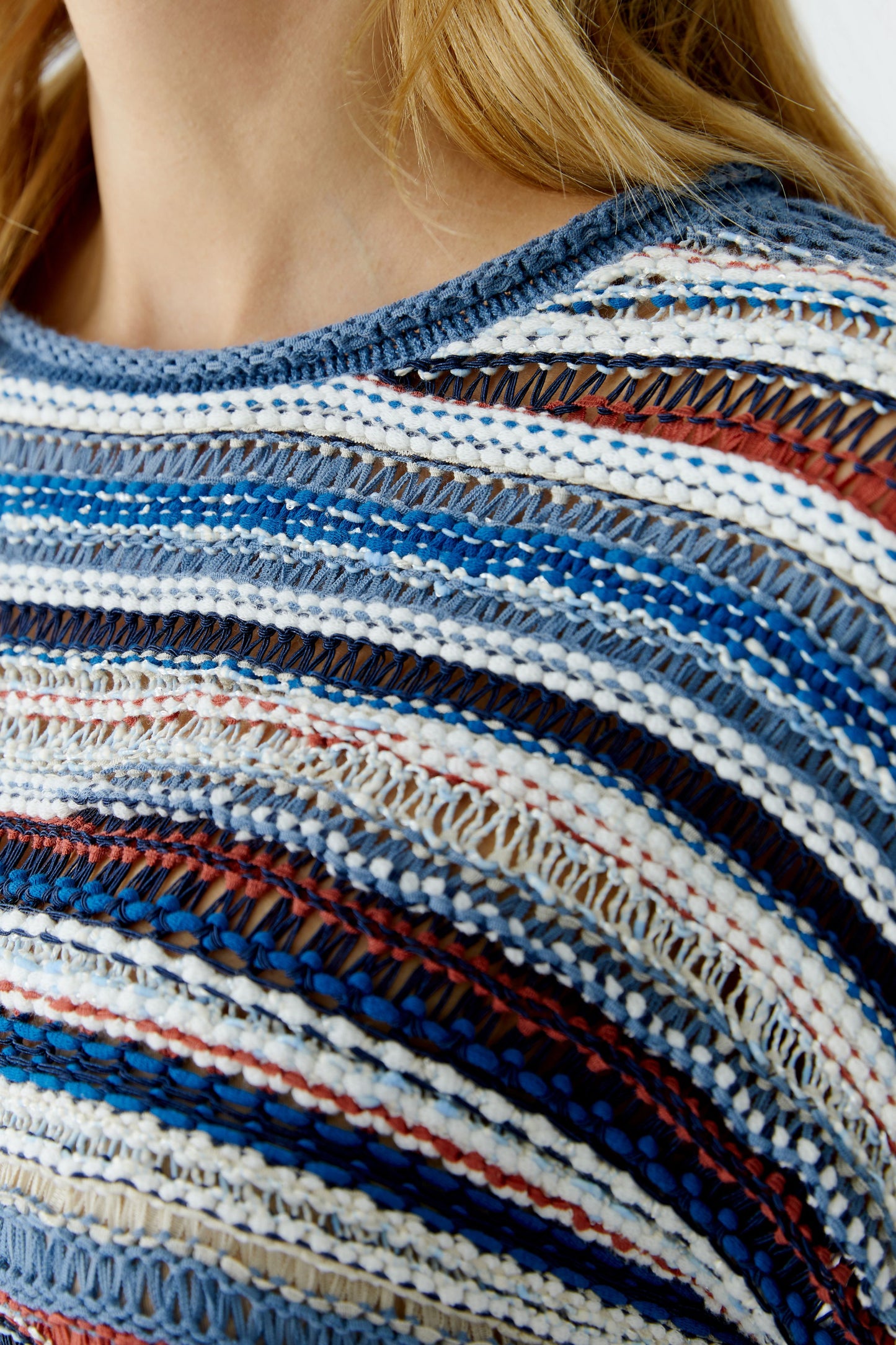 Oui Textured Sweater 96505
