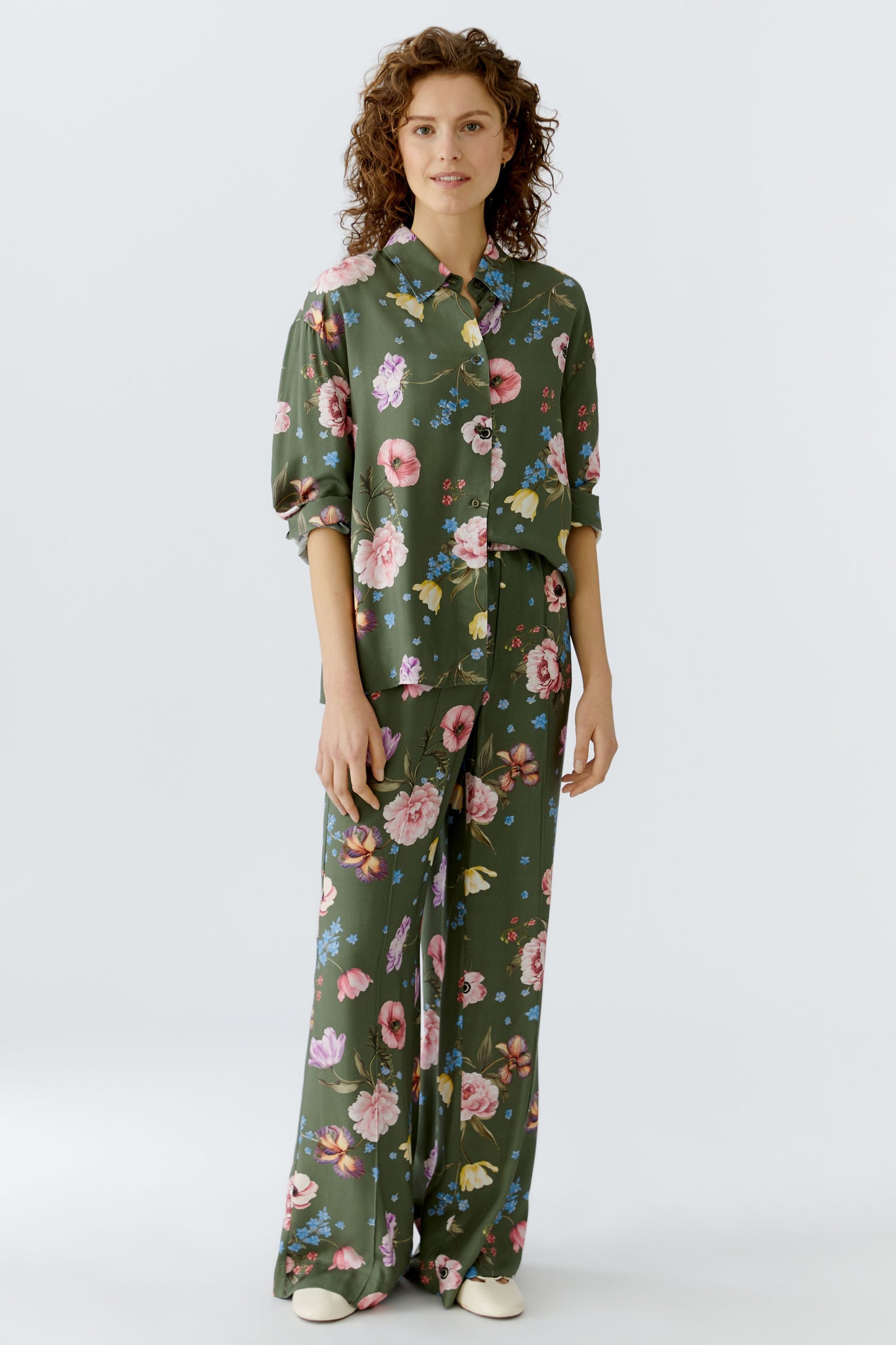 Oui Floral Shirt 96722
