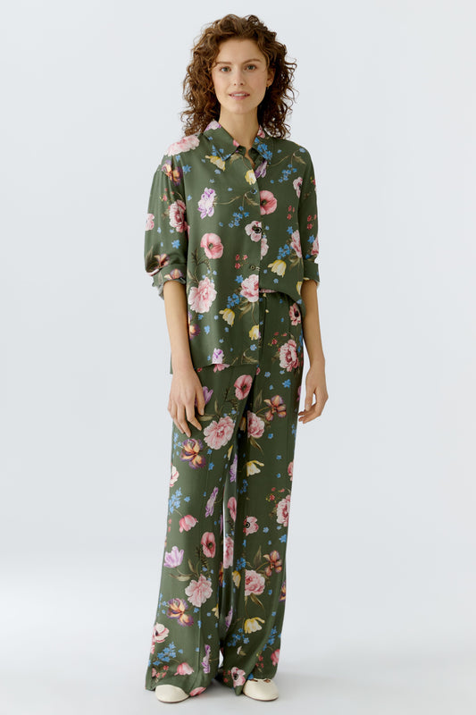 Oui Floral Shirt 96722