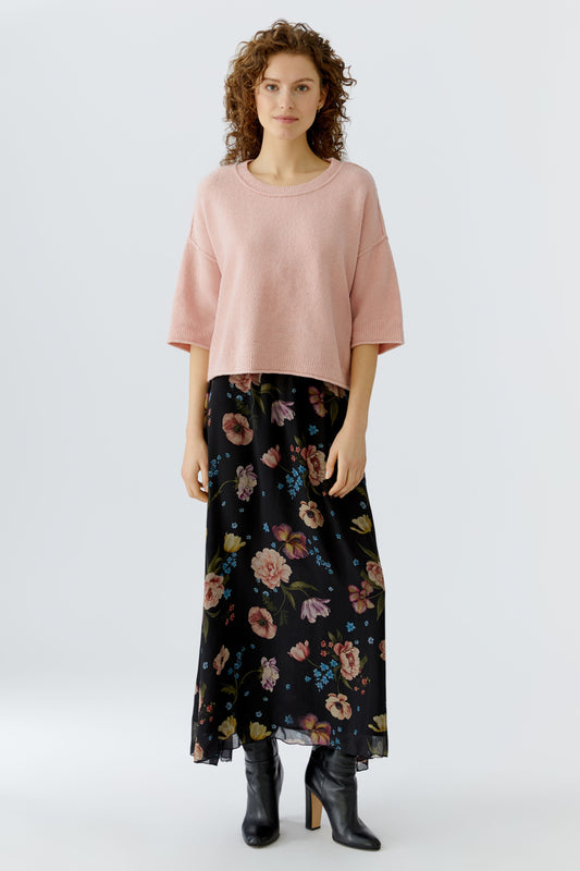 Oui Floral Maxi Skirt 96651