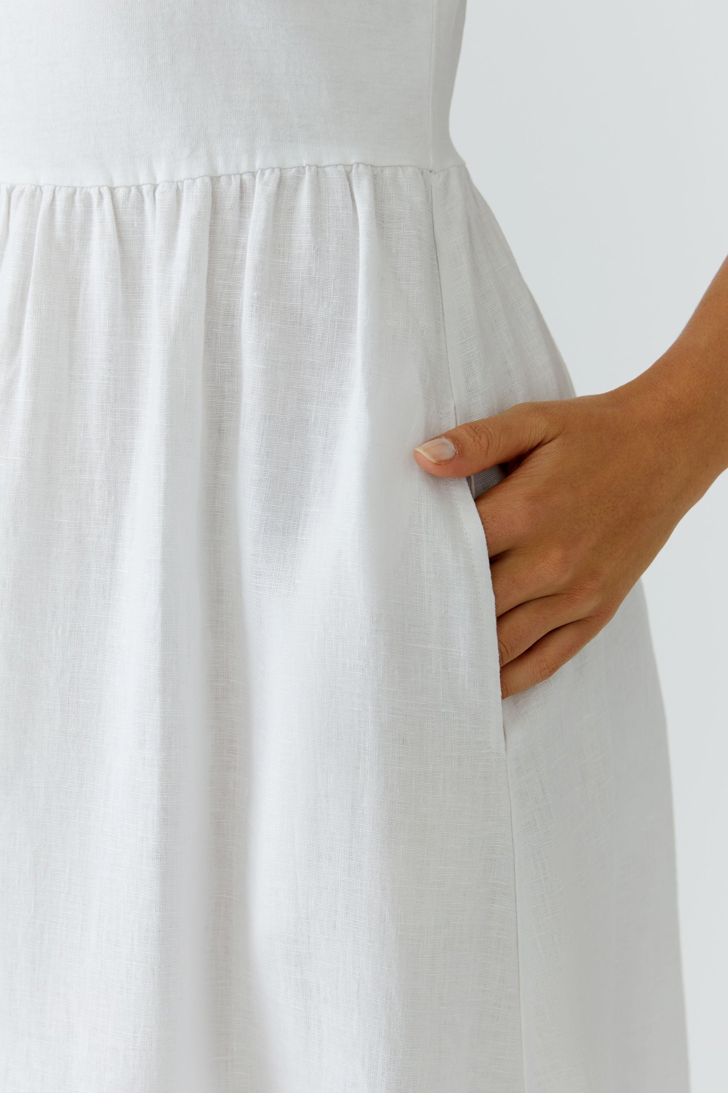 Oui White Dress 97169