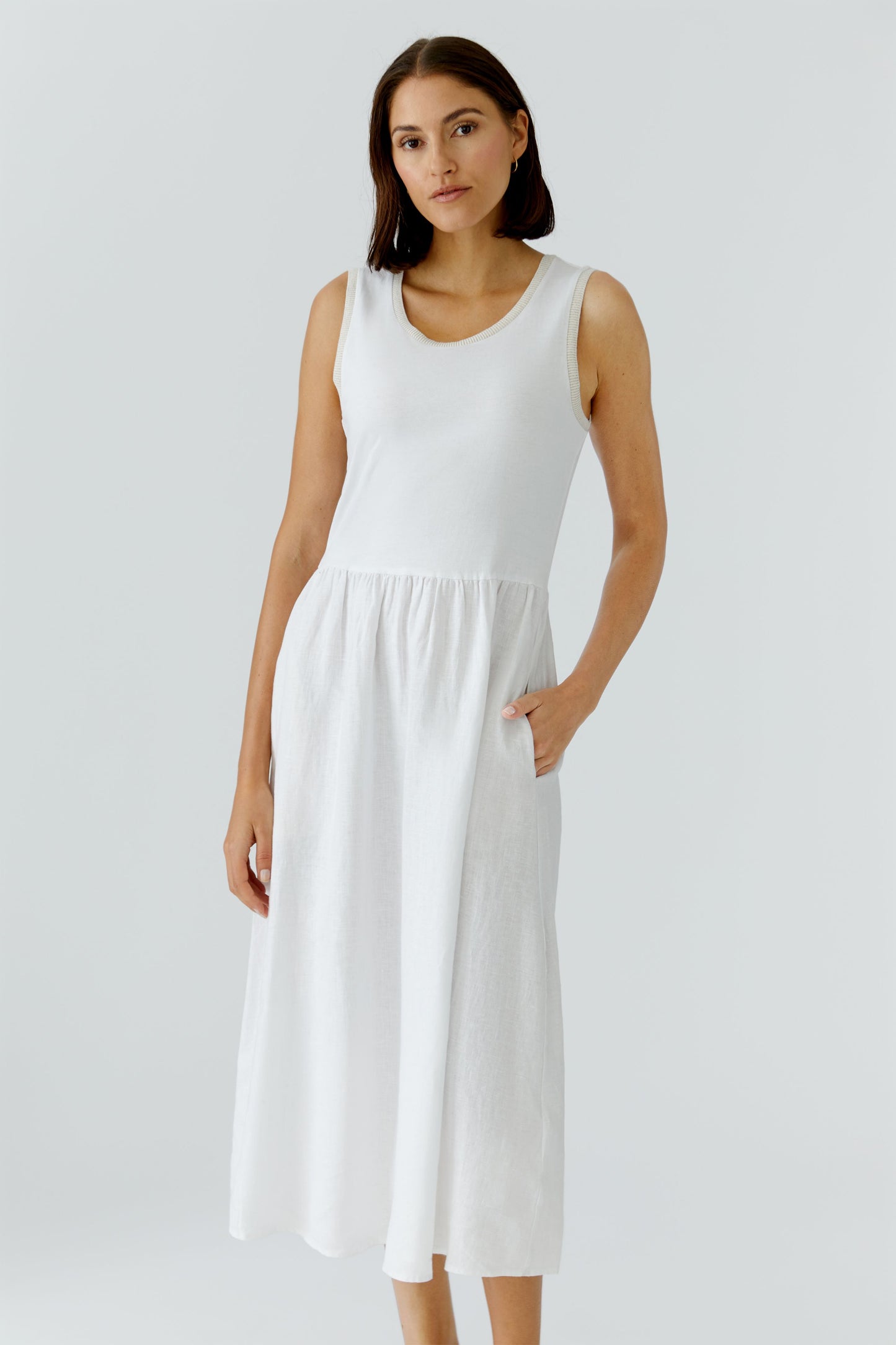 Oui White Dress 97169