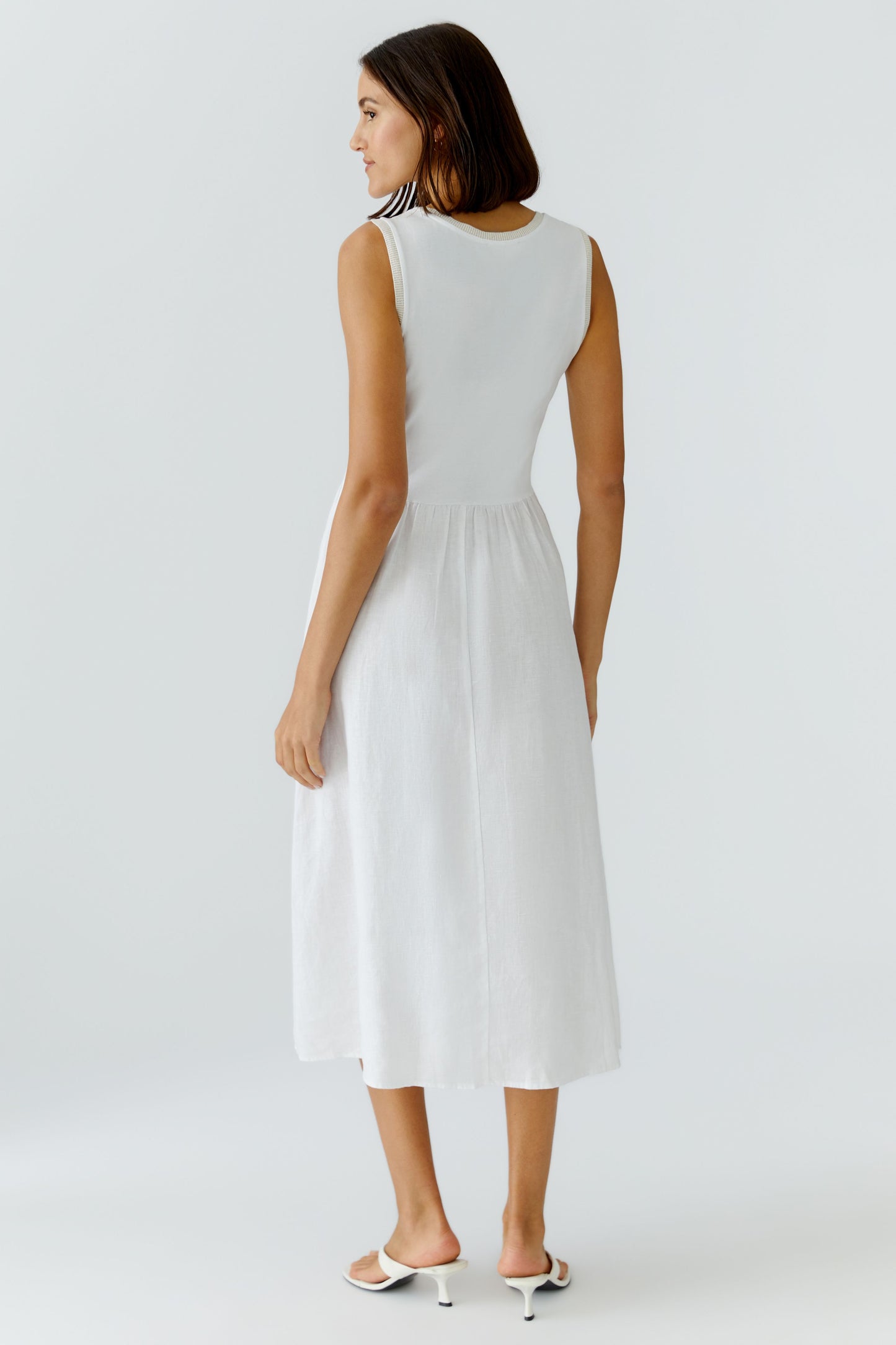 Oui White Dress 97169