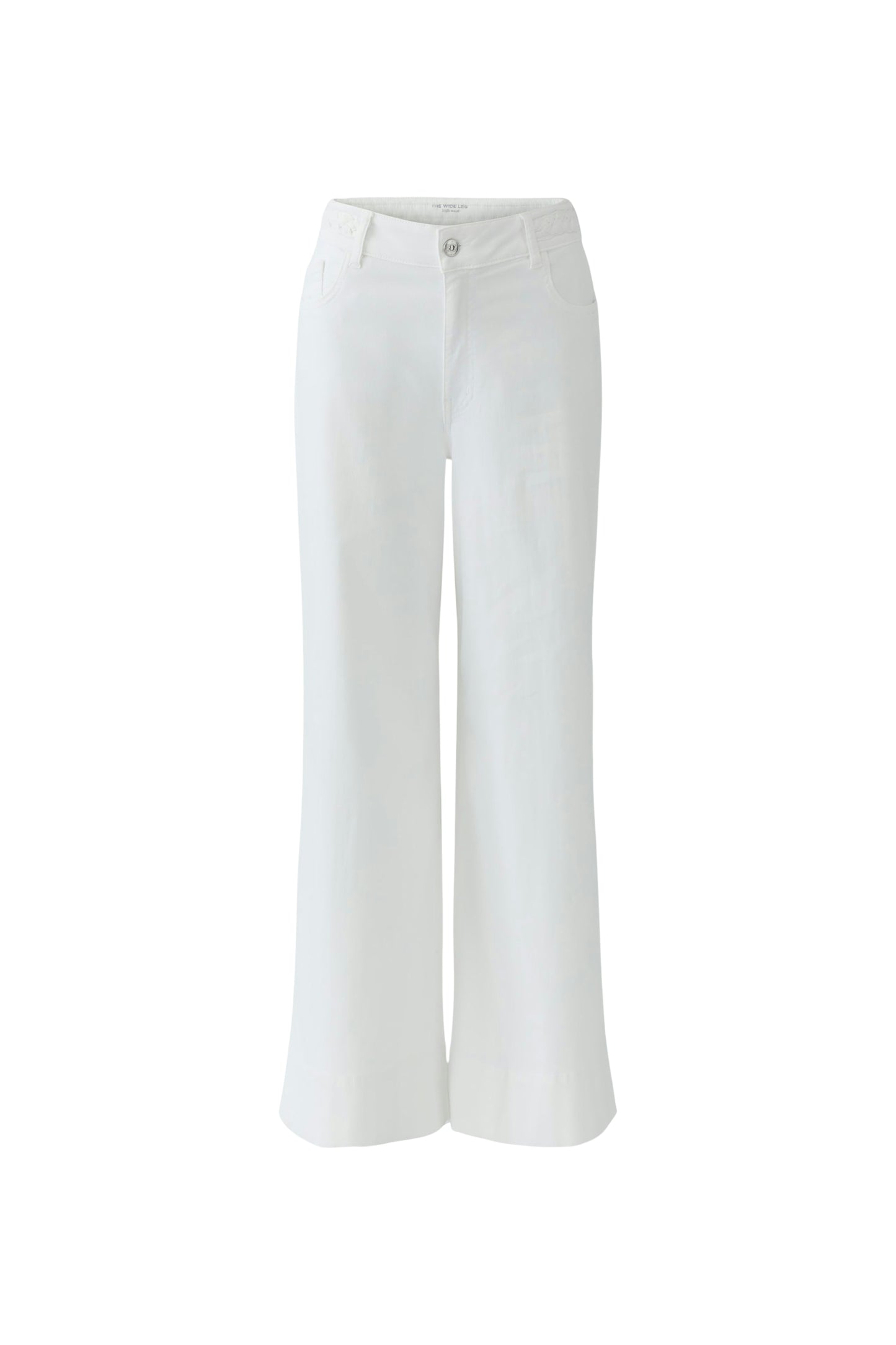 Oui White Jeans 97659