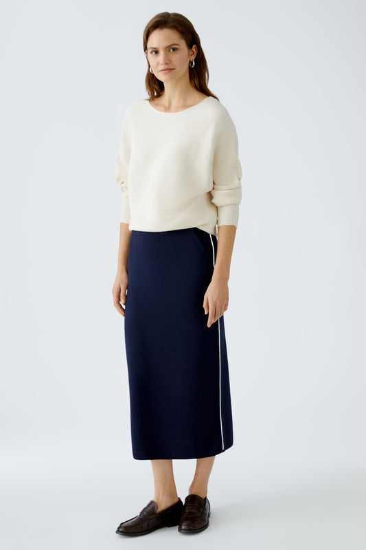 Oui Rib Batwing Sweater 91925