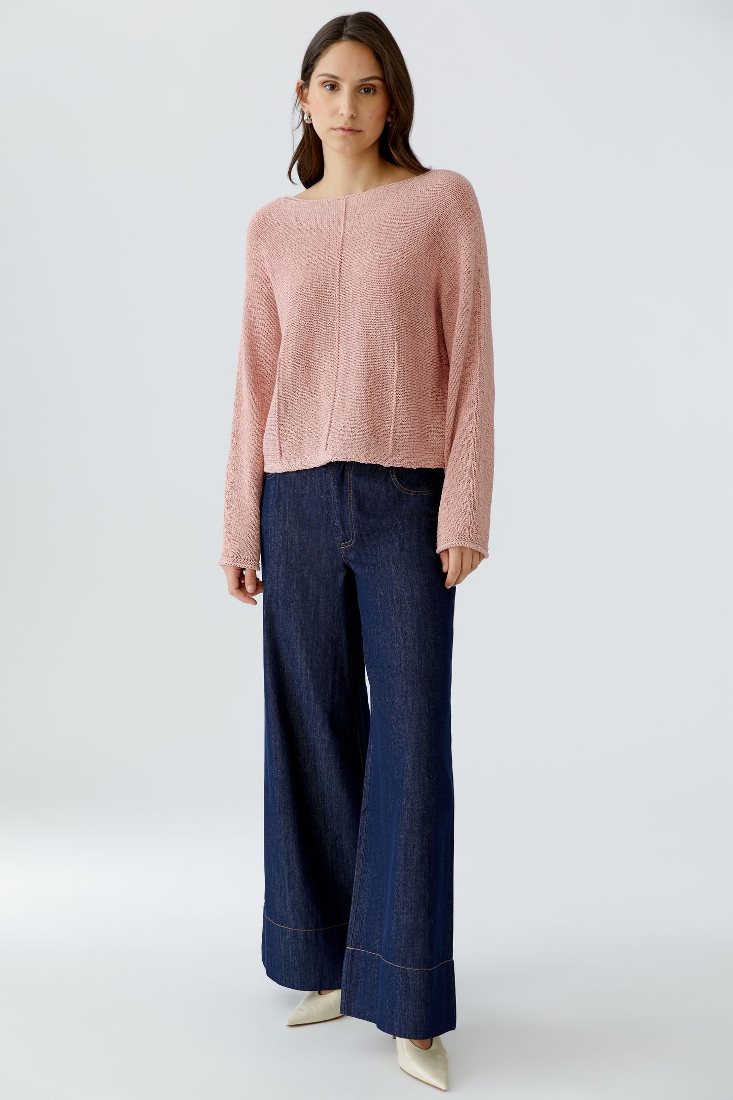 Oui Dusty Rose Sweater 96440