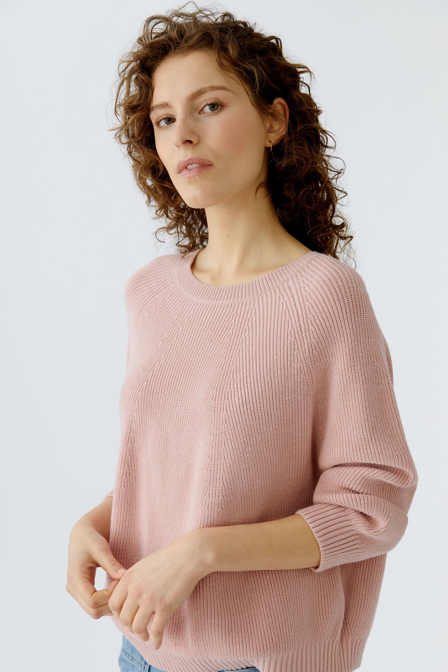 Oui Pink Sweater 96746