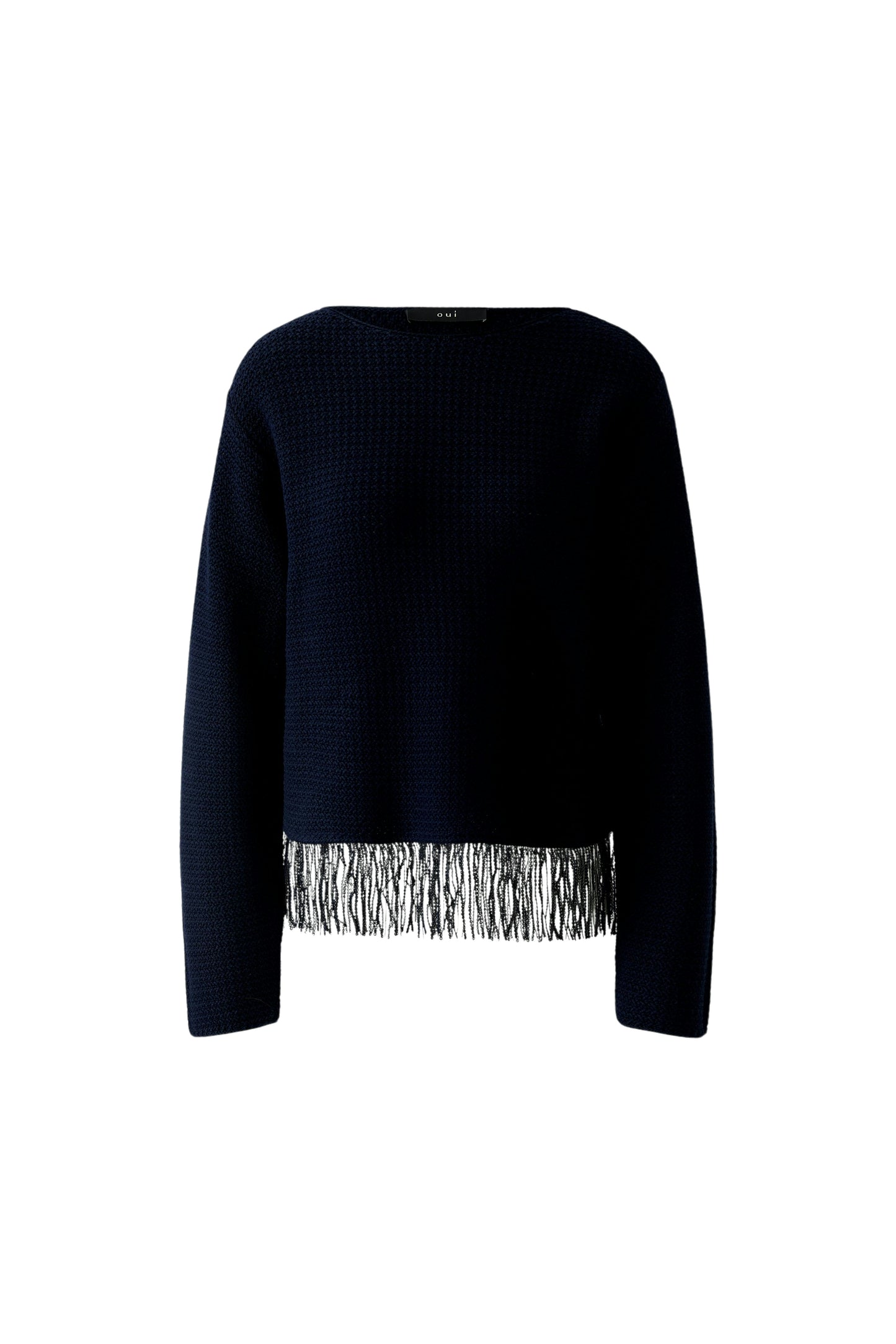 Oui Navy Sweater 97271