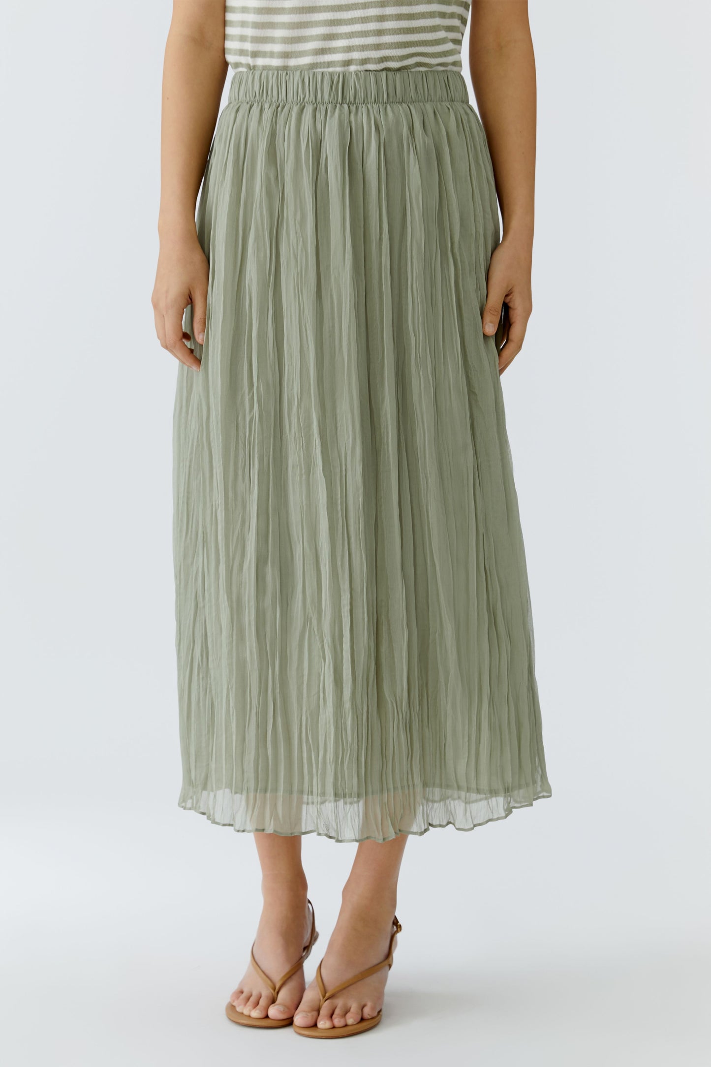 Oui Crinkle Skirt 97104