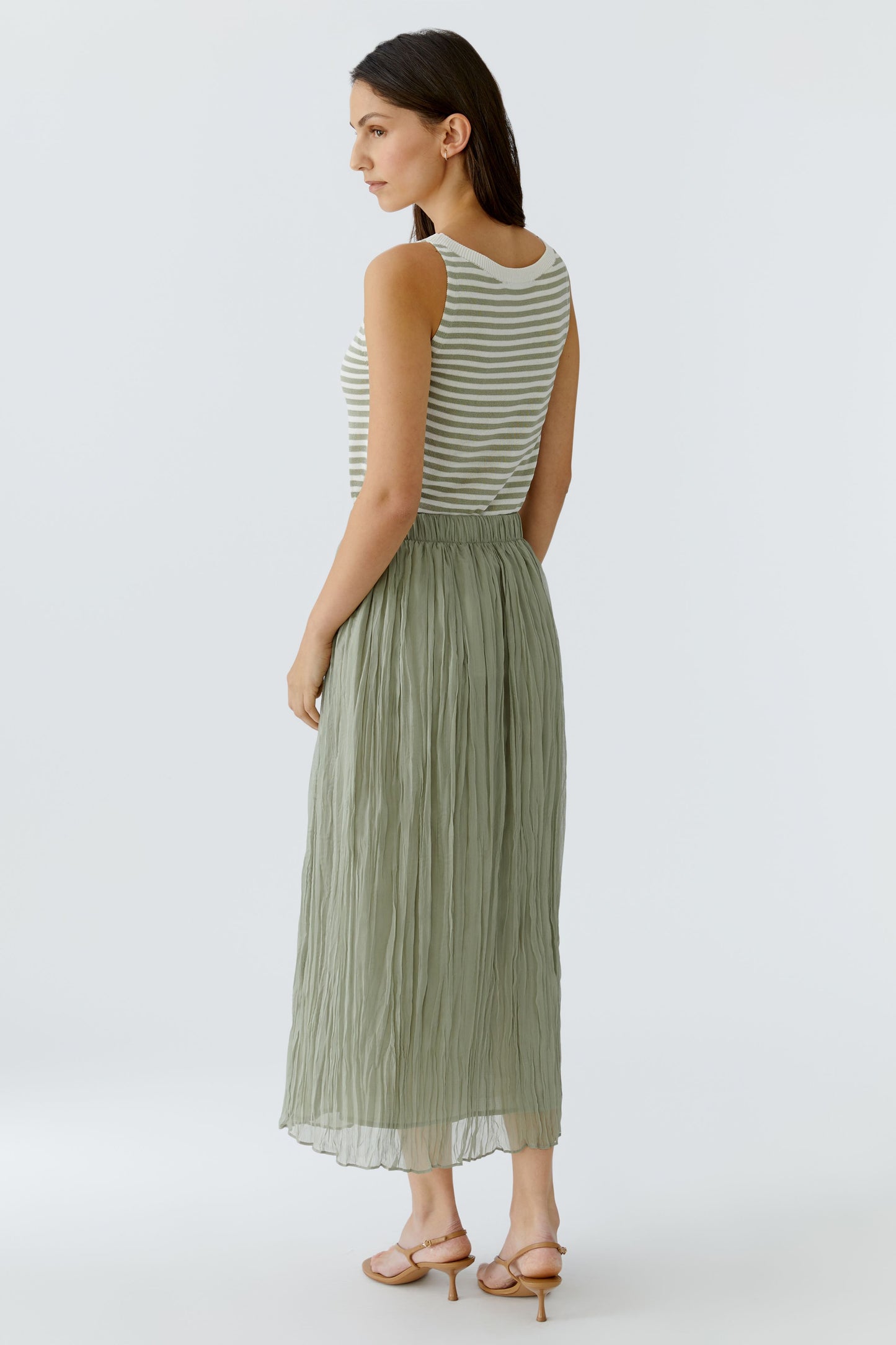 Oui Crinkle Skirt 97104